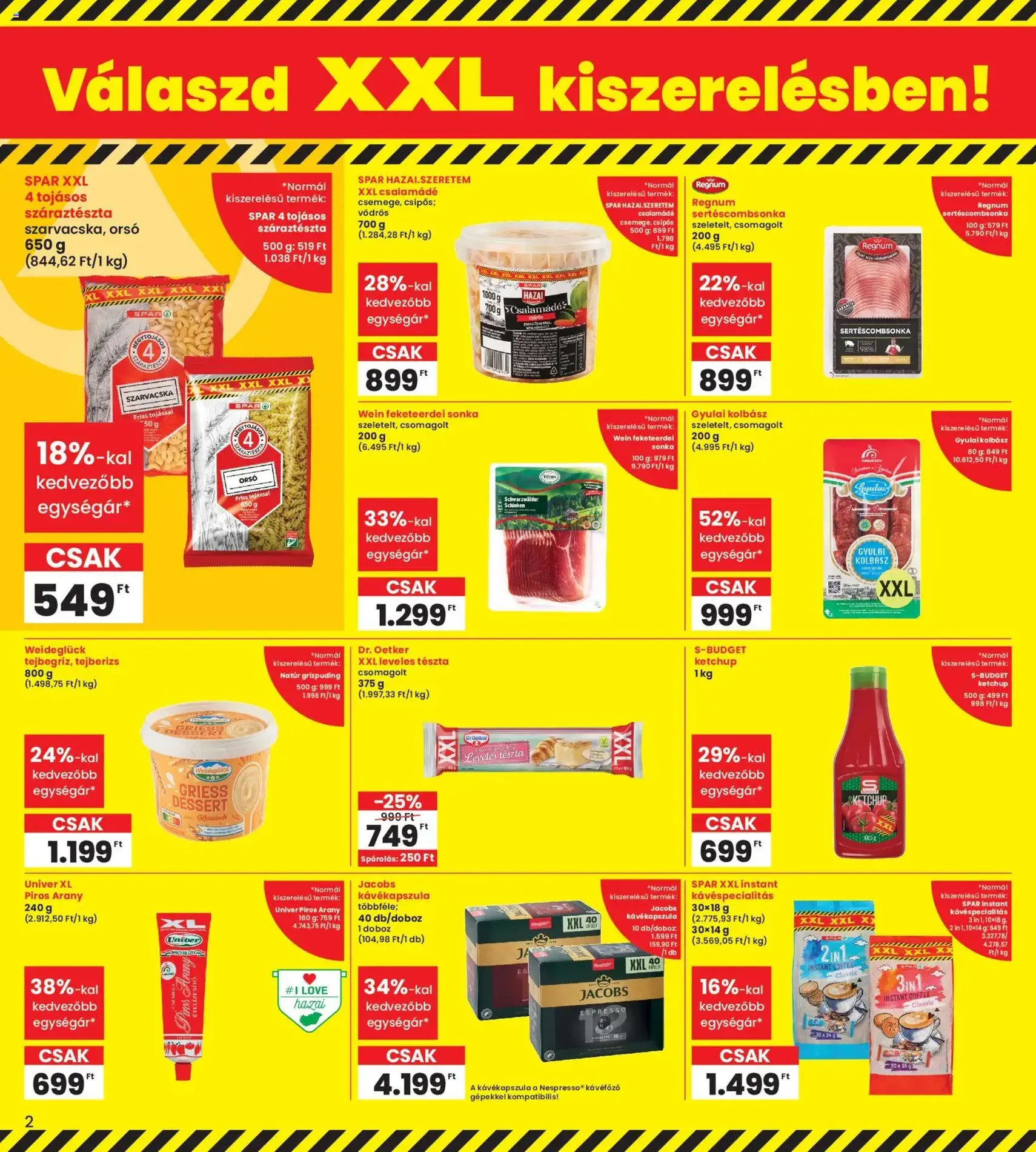 Interspar akciós újság - 2026.03.05. érvényes szórólap 2 oldal 20 oldalból