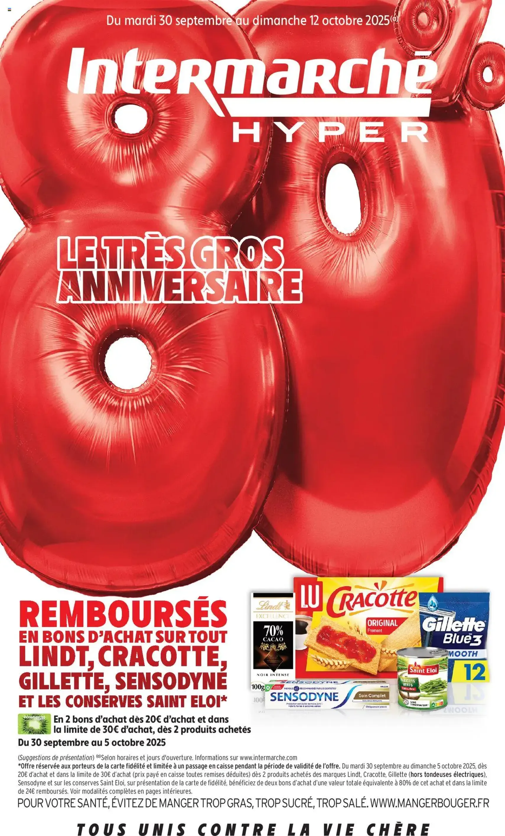 Intermarché - C'est encore notre très gros anniversaire - brochure valable à partir du 30/09/2025, page 1 sur 52