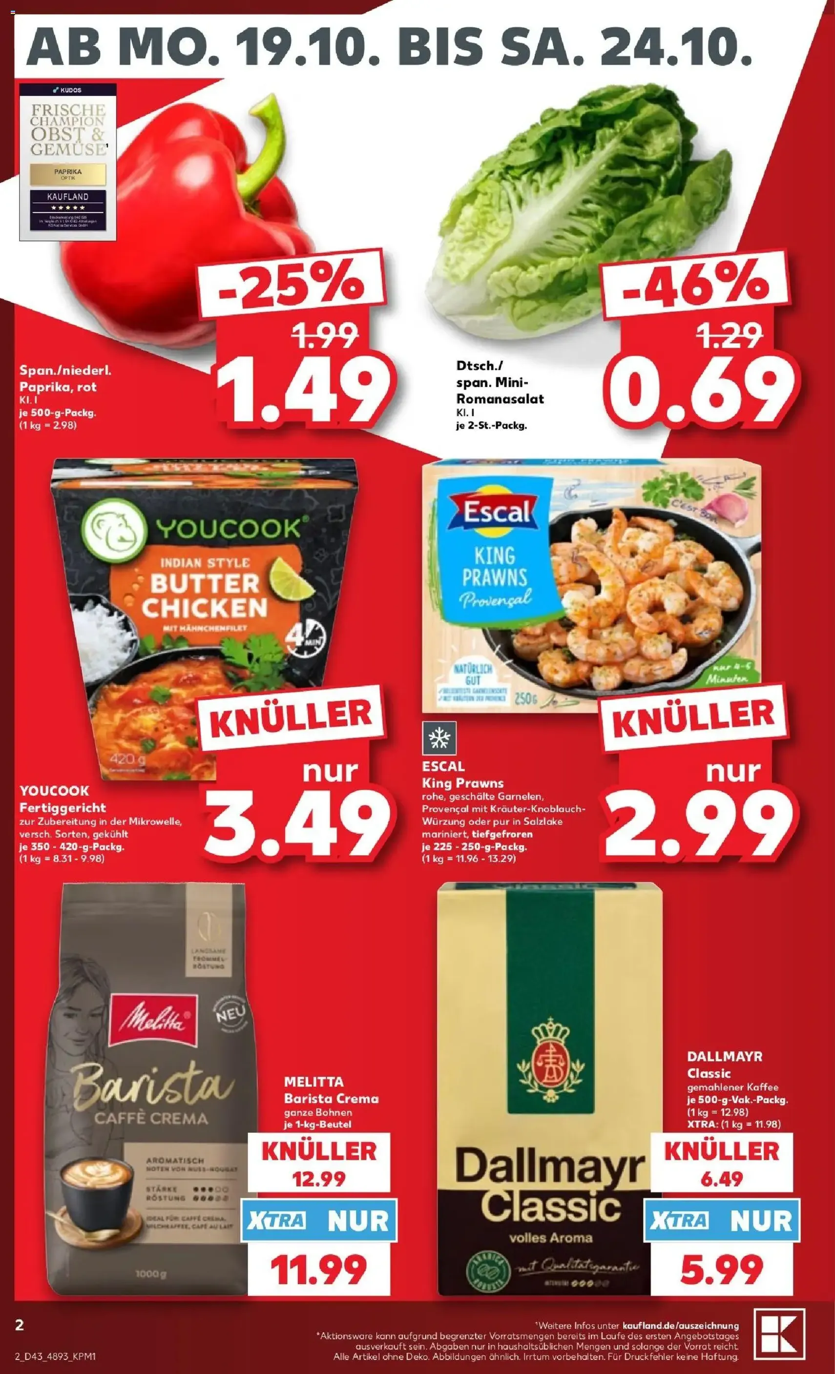 Kaufland Prospekt - Gültiger Prospekt ab 19.10.2026, Seite 2 von insgesamt 68