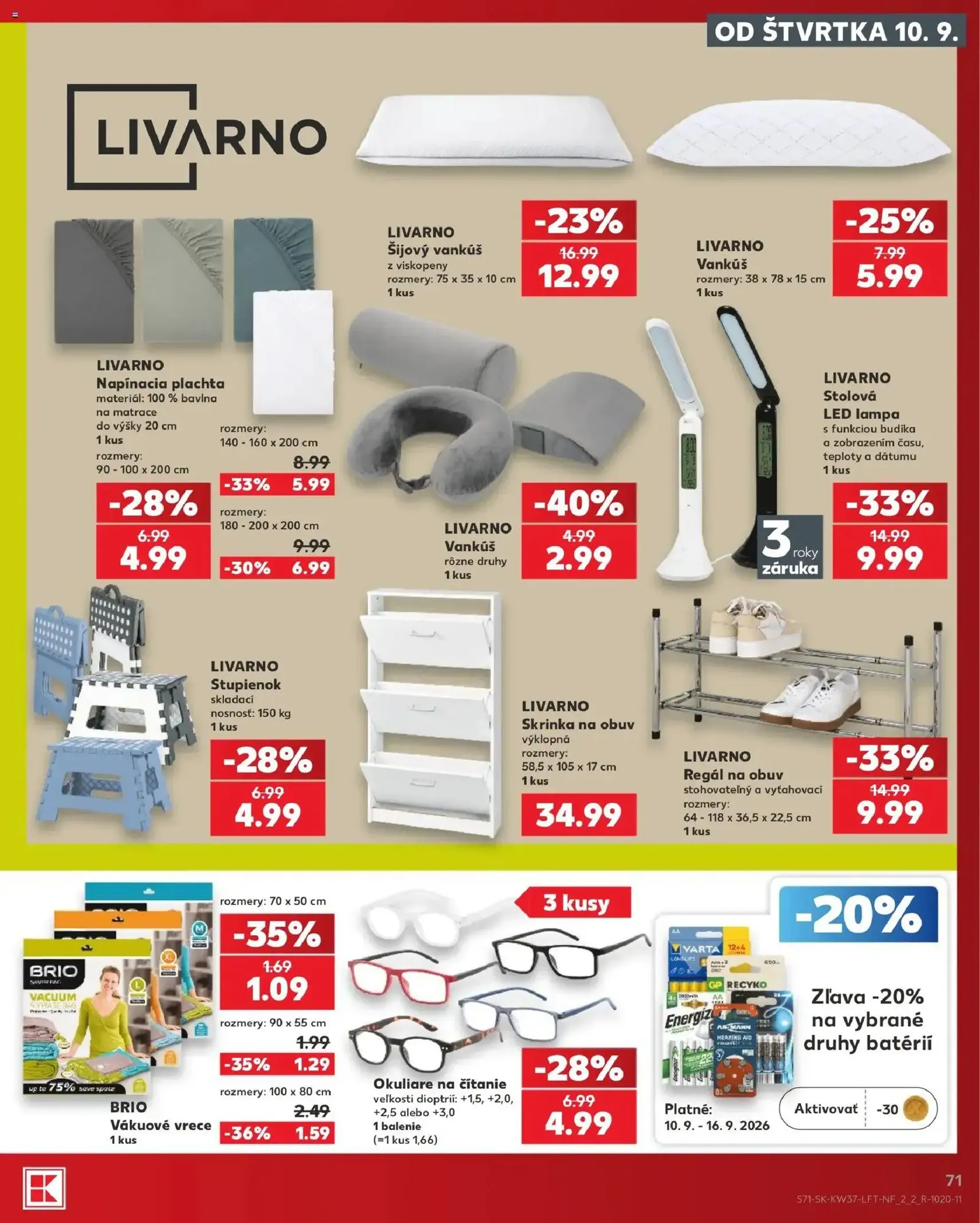 Kaufland leták - platný leták od 10.09.2026 strana 71 z 84