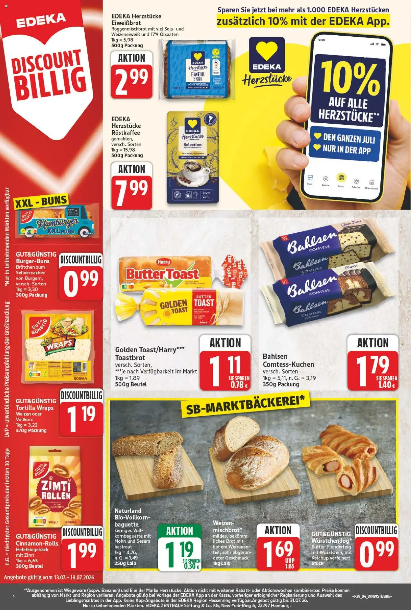 NP Discount Prospekt - Gültiger Prospekt ab 13.07.2026, Seite 4 von insgesamt 16