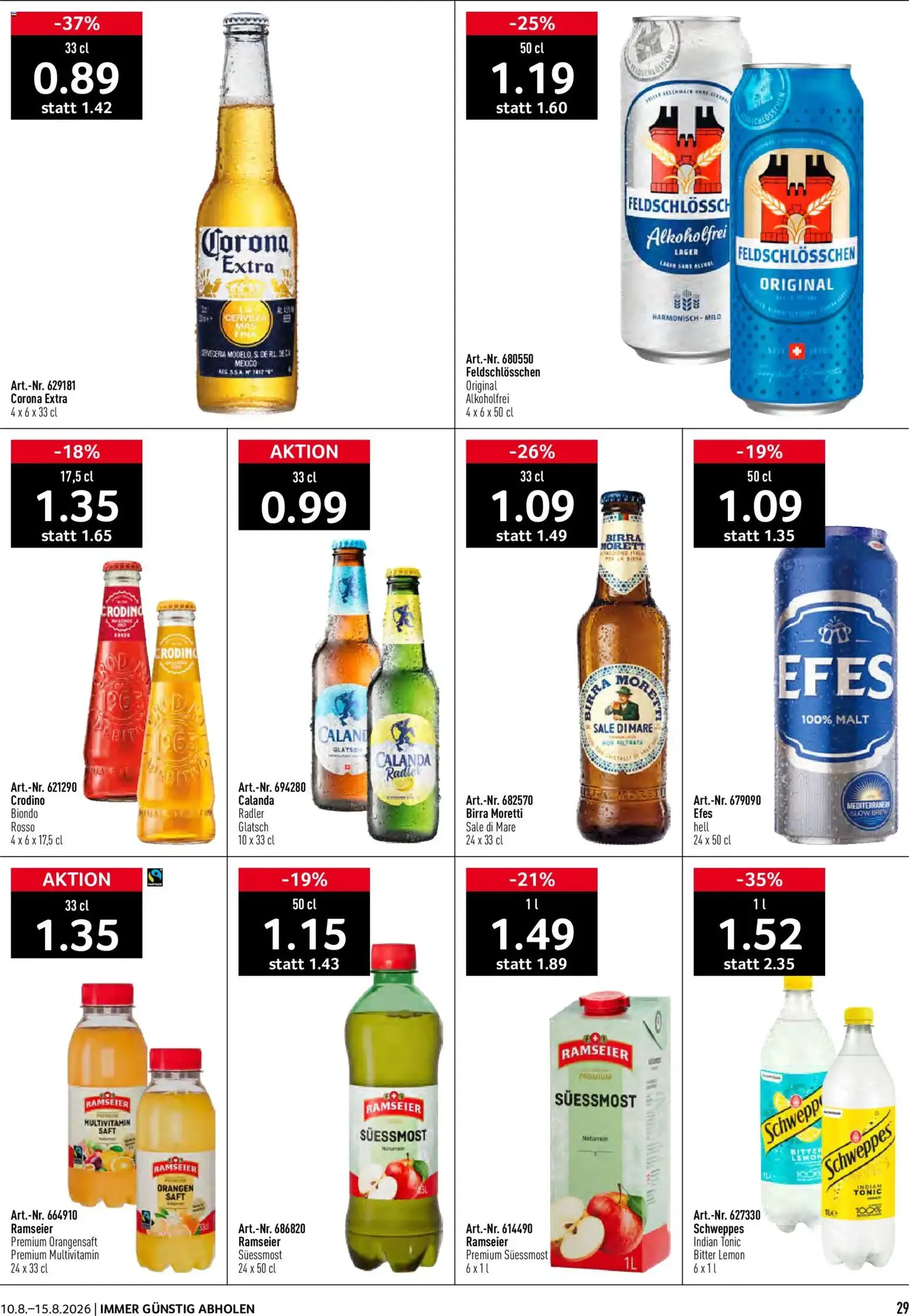Prodega aktionen - Gültiger Prospekt ab 10.08.2026, Seite 29 von insgesamt 36