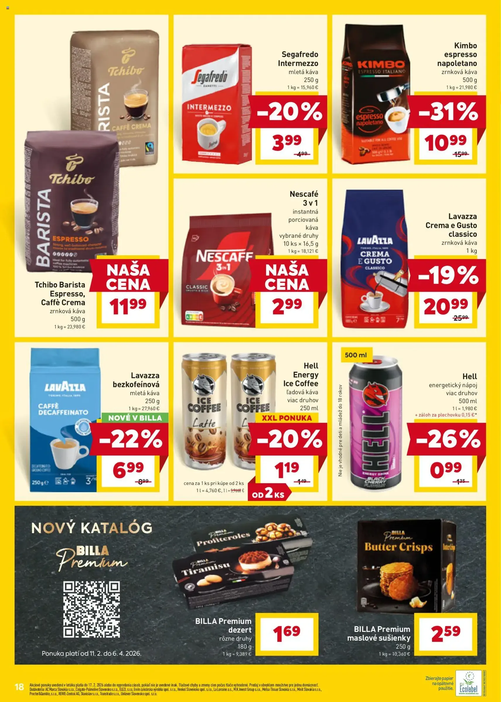 Billa leták - platný leták od 11.02.2026 strana 18 z 24