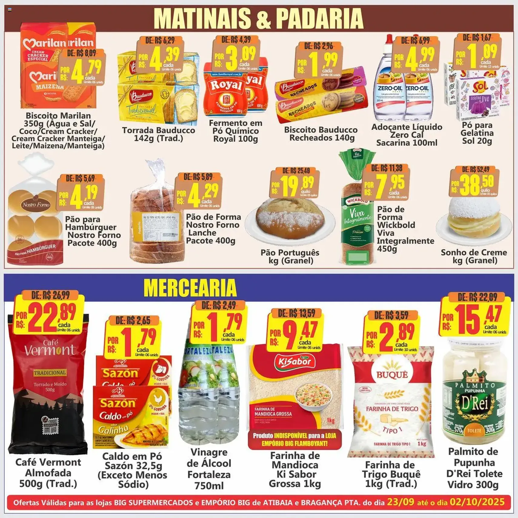 Big Supermercados - Ofertas da semana - folheto válido a partir de 23/09/2025 página 4 de 6