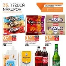 Labaš leták - náhľad letáku platný od 25.08.2025