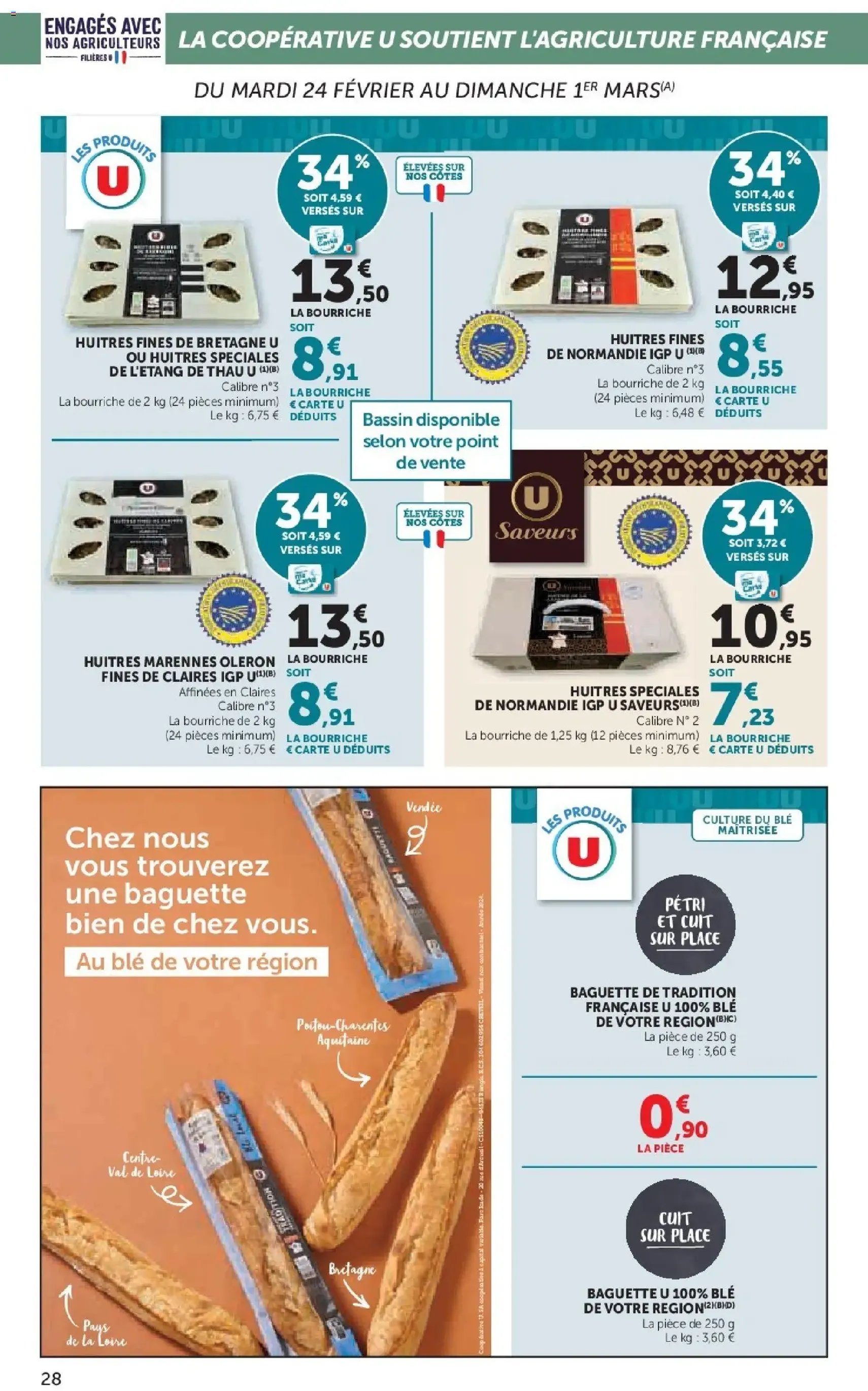 Super U catalogue - brochure valable à partir du 24/02/2026, page 28 sur 44