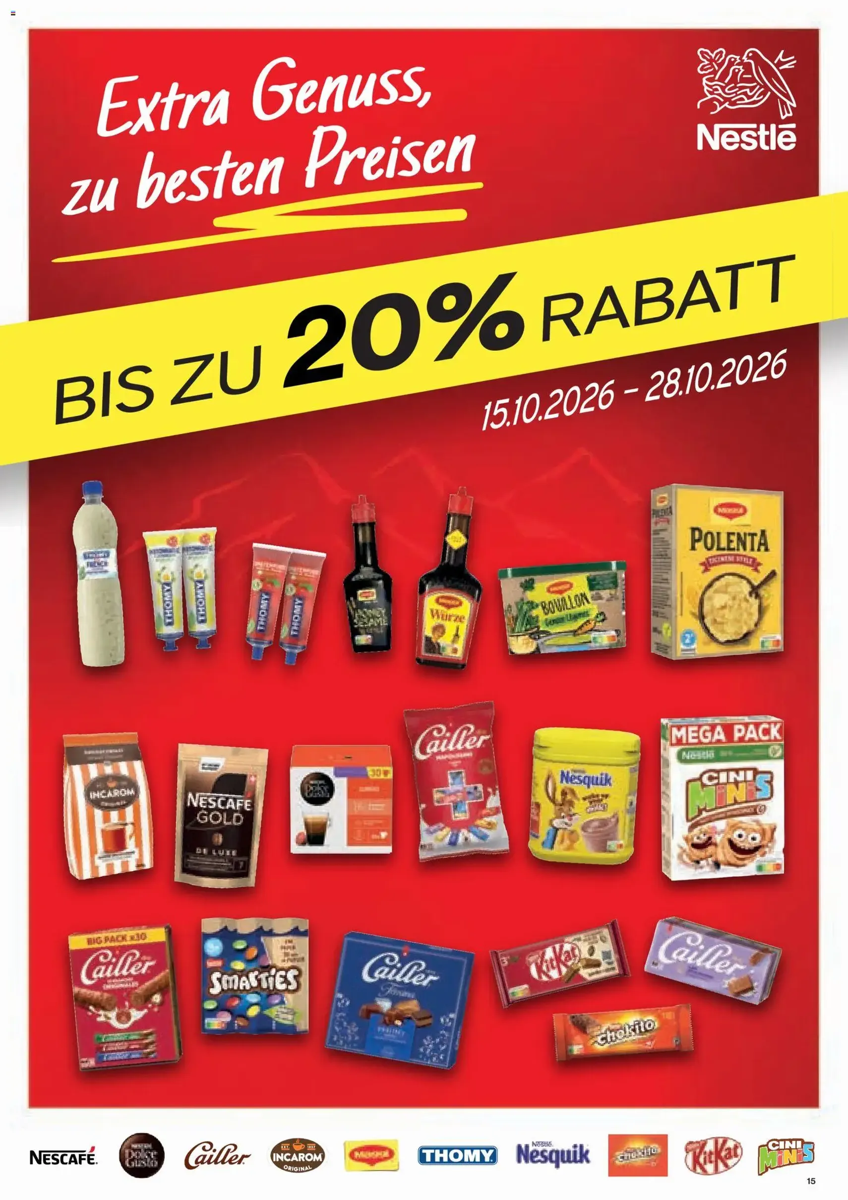 SPAR aktionen - Gültiger Prospekt ab 15.10.2026, Seite 15 von insgesamt 17