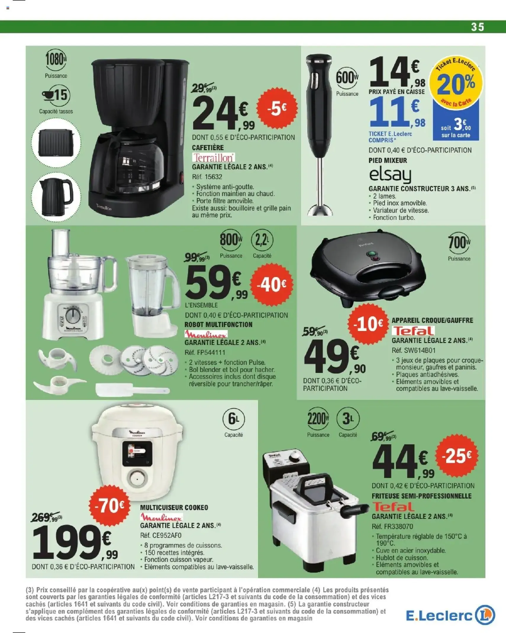 E.Leclerc catalogue - brochure valable à partir du 29/09/2026, page 35 sur 56