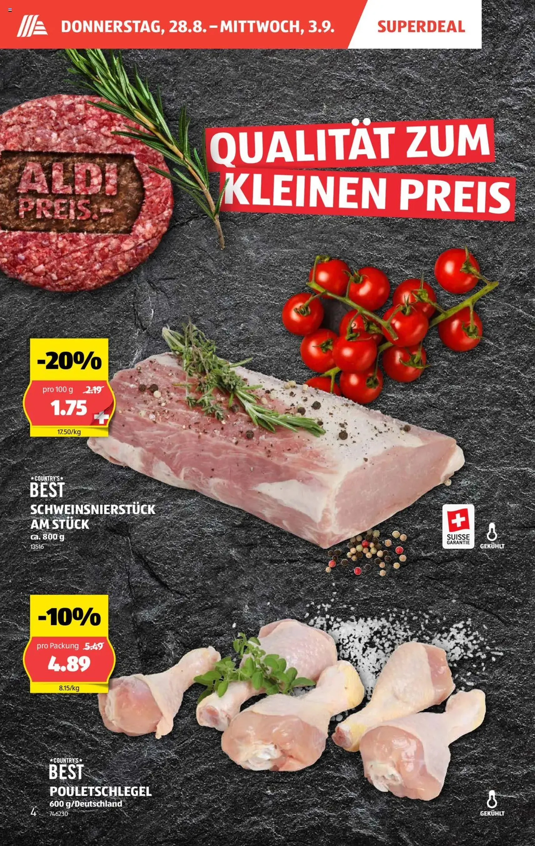 Aldi Aktionen - Gültiger Prospekt ab 28.08.2025, Seite 4 von insgesamt 35 Aldi Aktionen - Gültiger Prospekt ab 28.08.2025, Seite 4 von insgesamt 35