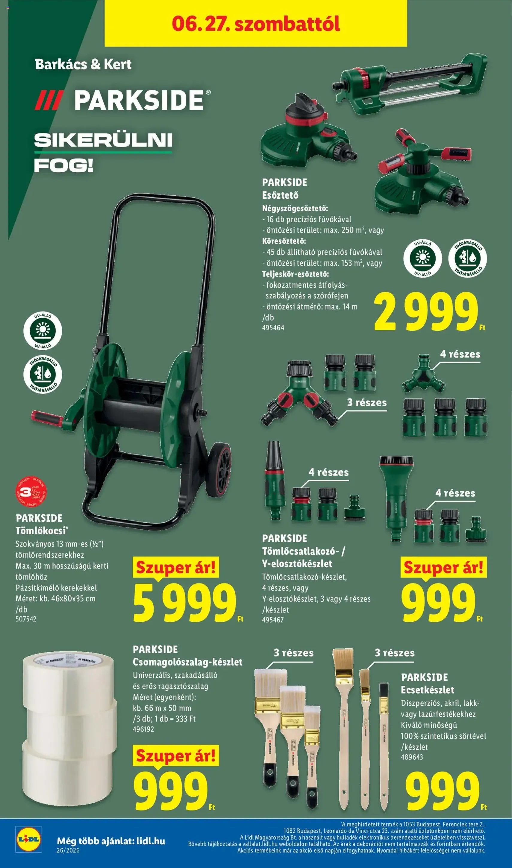 Lidl akciós újság - 2026.06.25. érvényes szórólap 50 oldal 74 oldalból
