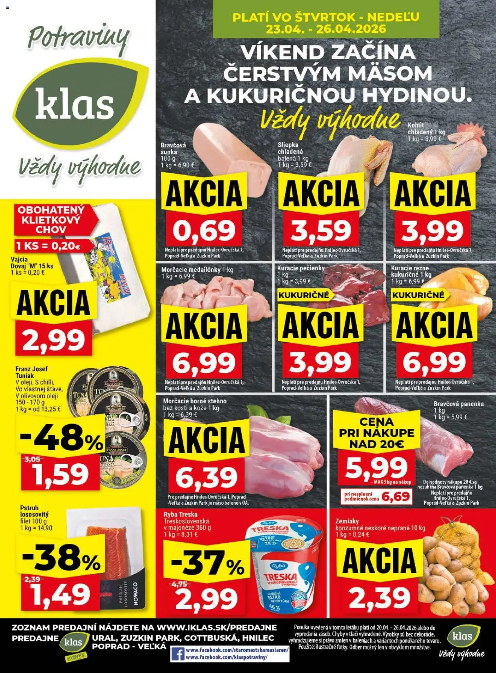 Klas leták - platný leták od 20.04.2026 strana 29 z 29