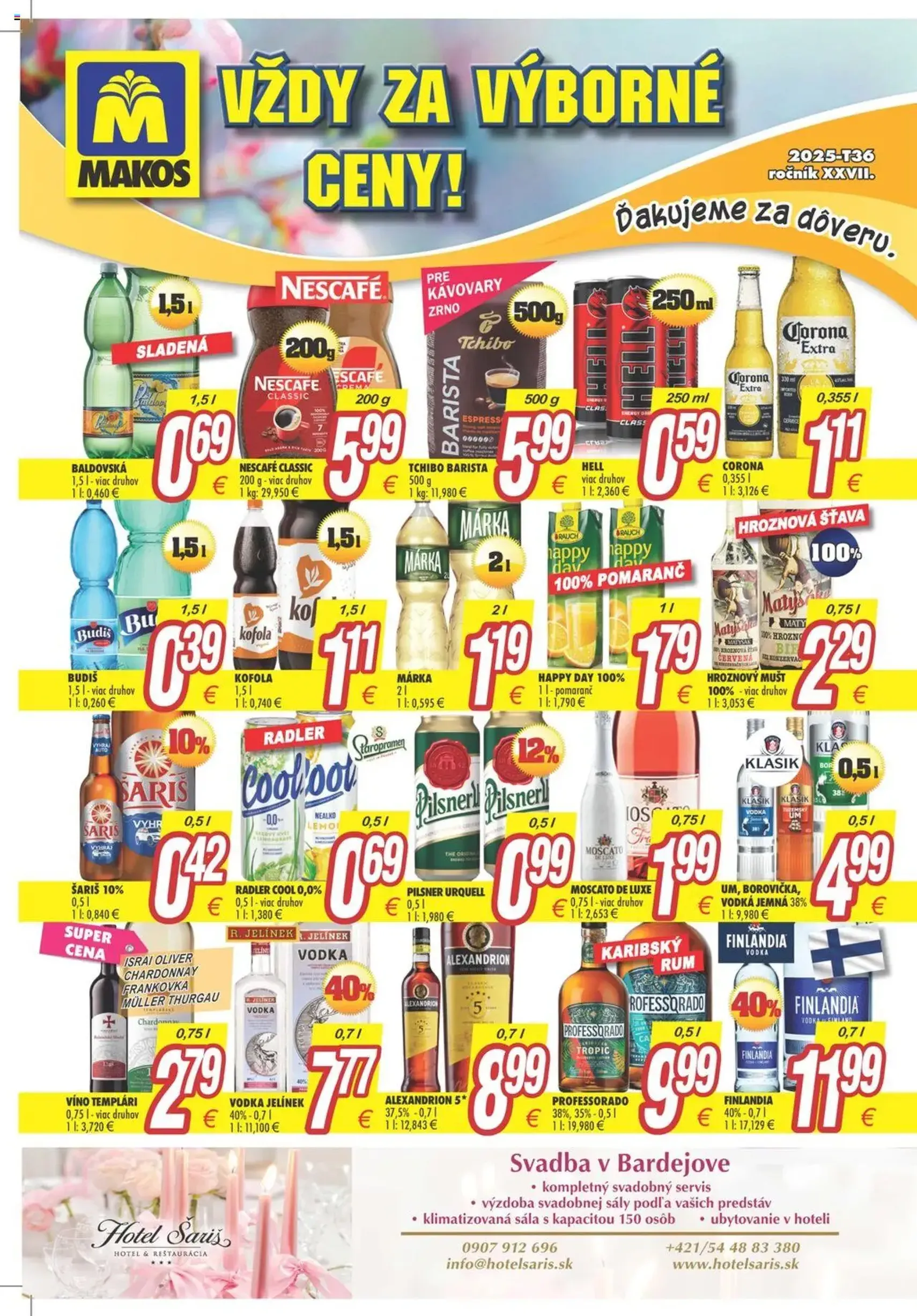 Makos leták - platný leták od 01.09.2025 strana 1 z 4