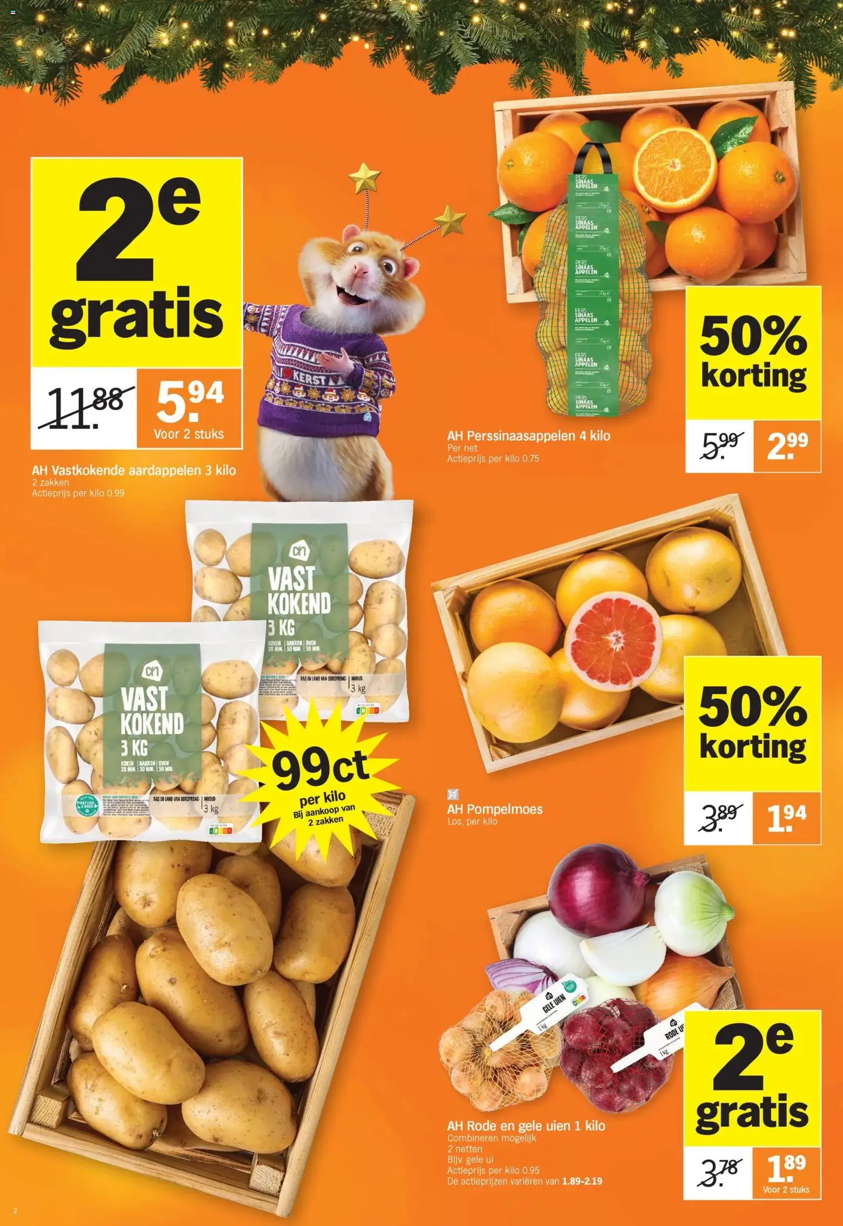 Albert Heijn folder week / de la semaine 51 - geldige folder vanaf 13/12/2025 pagina 2 van 14