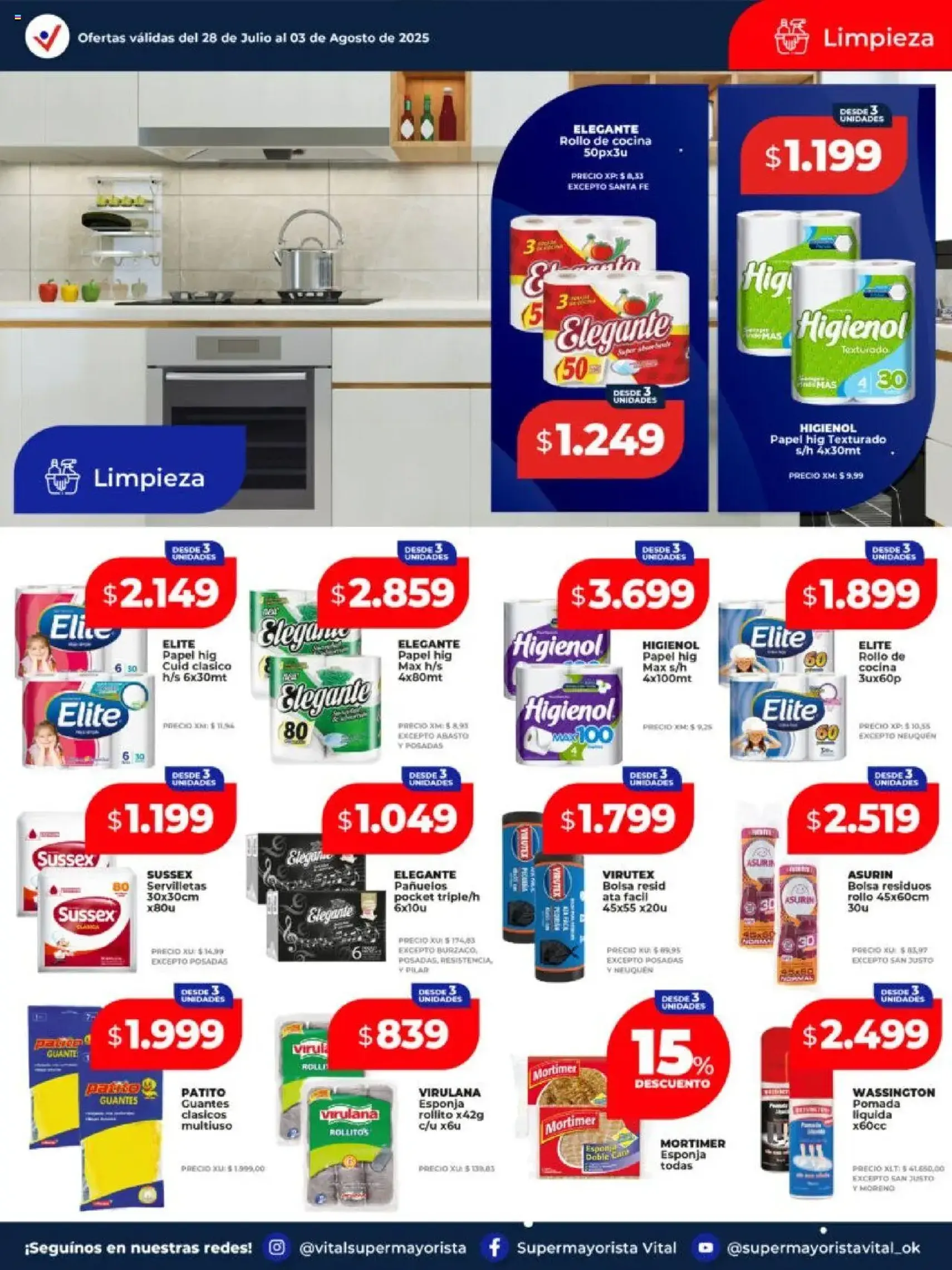 Vital ofertas - folleto válido desde 28/07/2025 página 9 de 24 Vital ofertas - folleto válido desde 28/07/2025 página 9 de 24