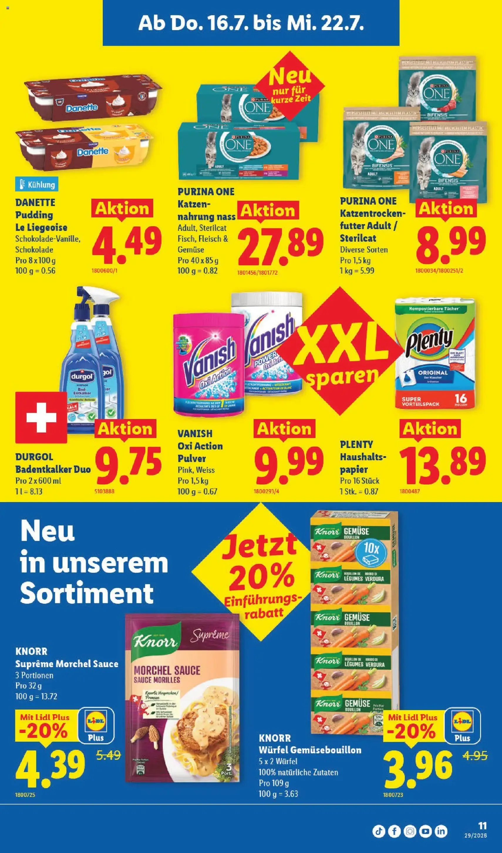 Lidl aktionen - Gültiger Prospekt ab 16.07.2026, Seite 13 von insgesamt 34