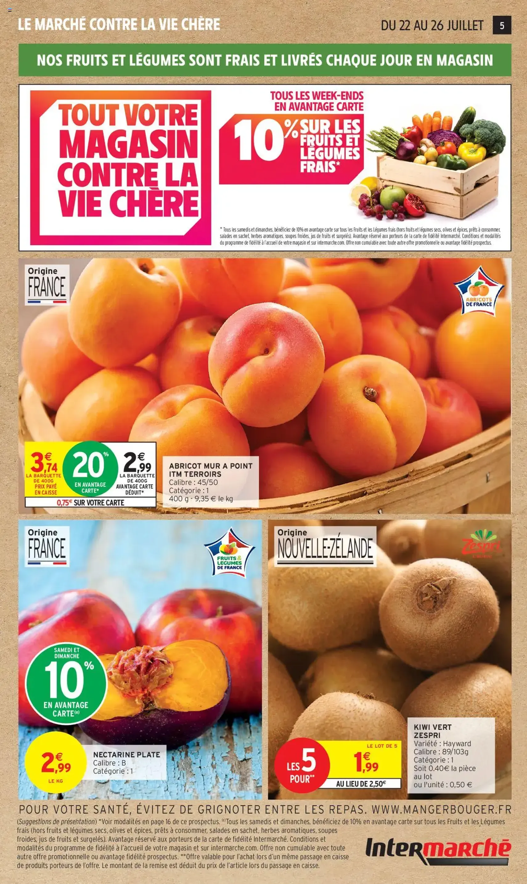 Intermarché catalogue semaine 29 - brochure valable à partir du 22/07/2025, page 5 sur 32