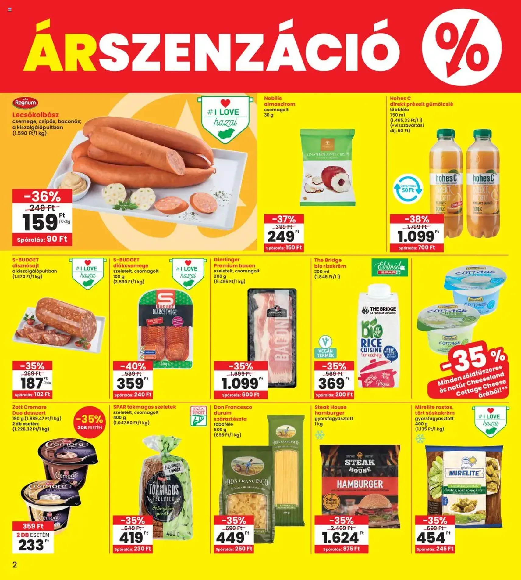 Interspar Akciós újság - 2025.09.25. érvényes szórólap 2 oldal 24 oldalból