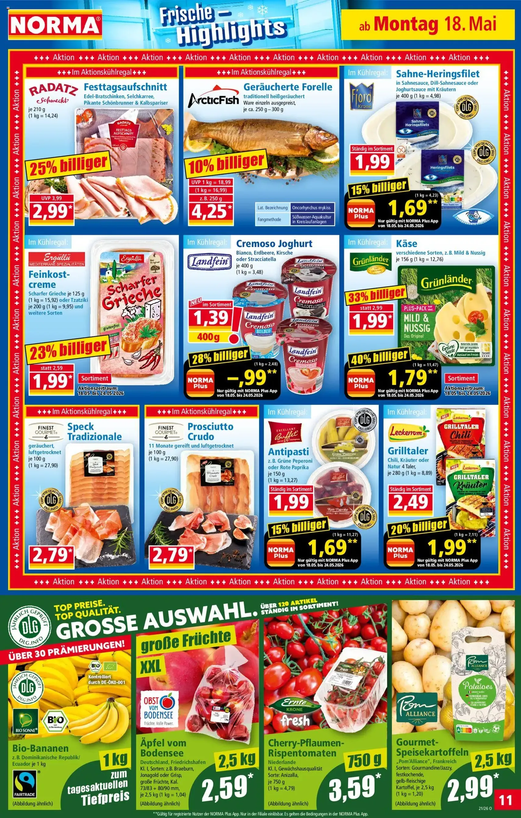Norma Prospekt - Gültiger Prospekt ab 18.05.2026, Seite 11 von insgesamt 21