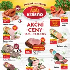 MP Krásno leták - náhled letáku platný od 10.11.2025