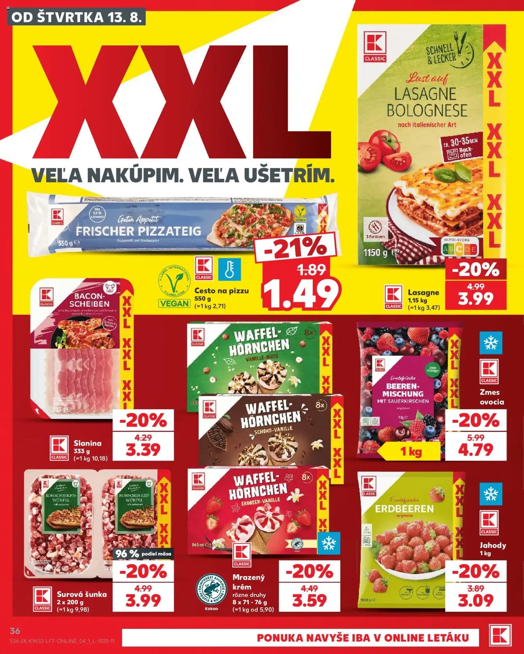 Kaufland leták - platný leták od 13.08.2026 strana 36 z 80