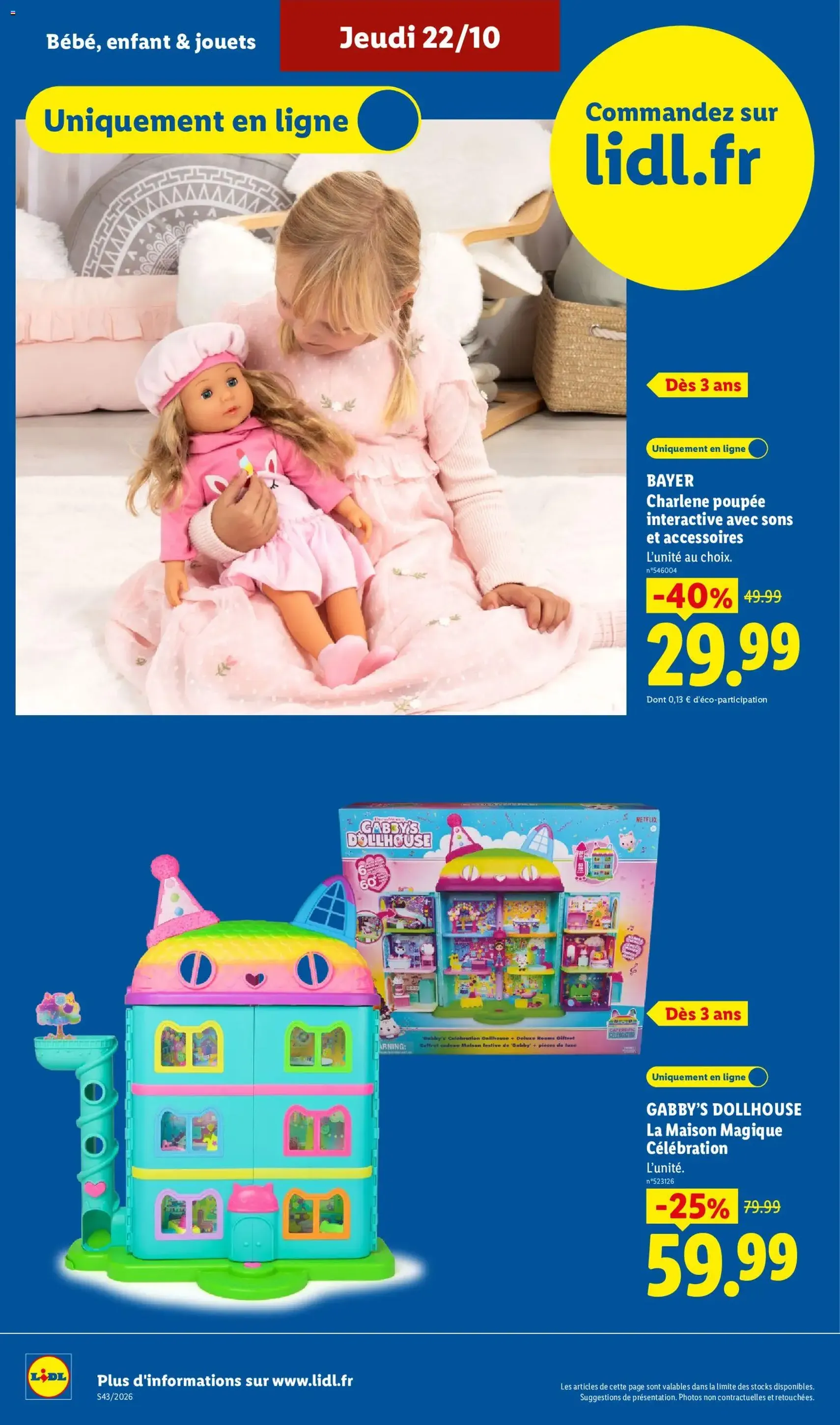 LIDL catalogue - brochure valable à partir du 22/10/2026, page 38 sur 66