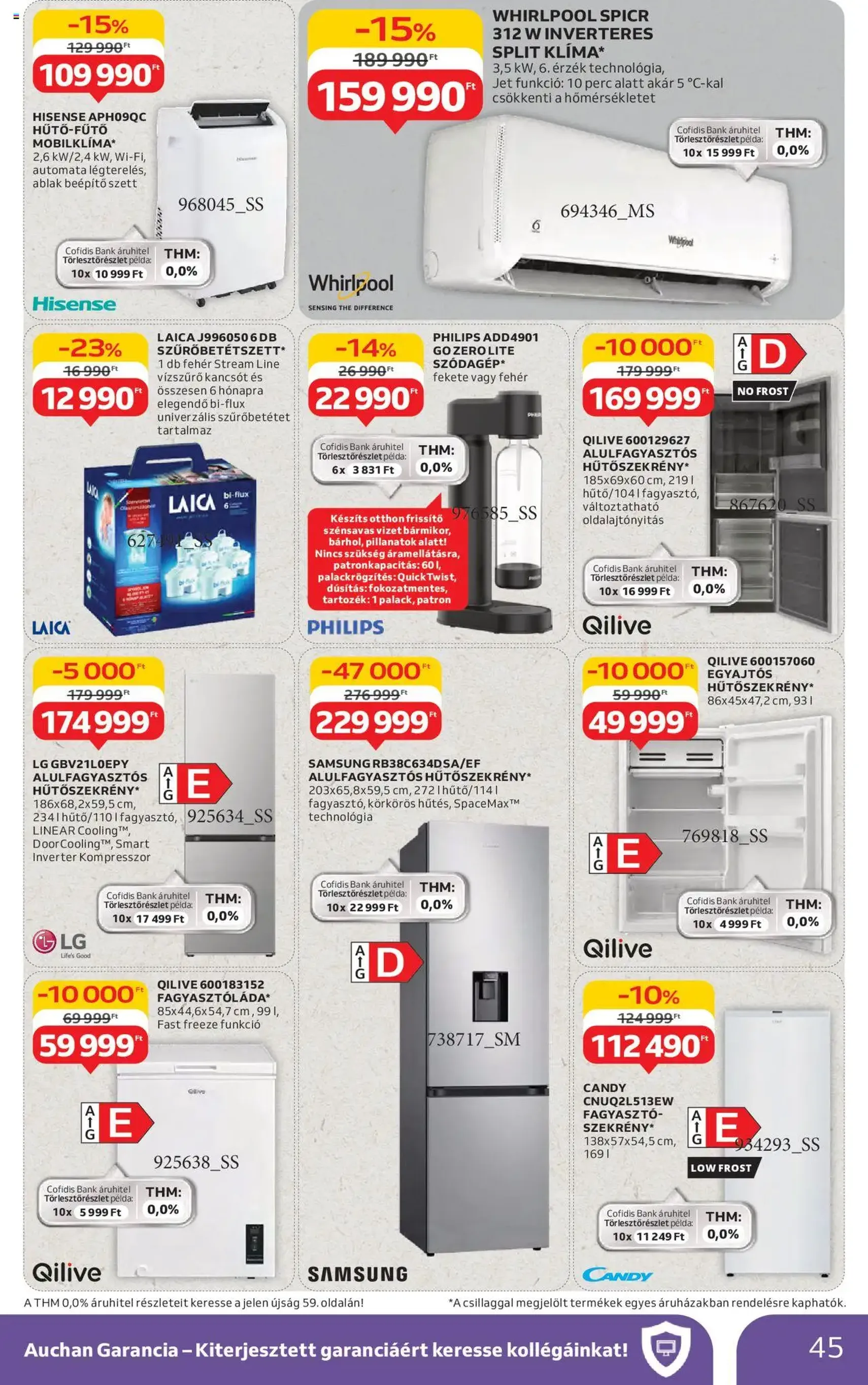 Auchan Akciós újság - 2025.07.24. érvényes szórólap 45 oldal 60 oldalból