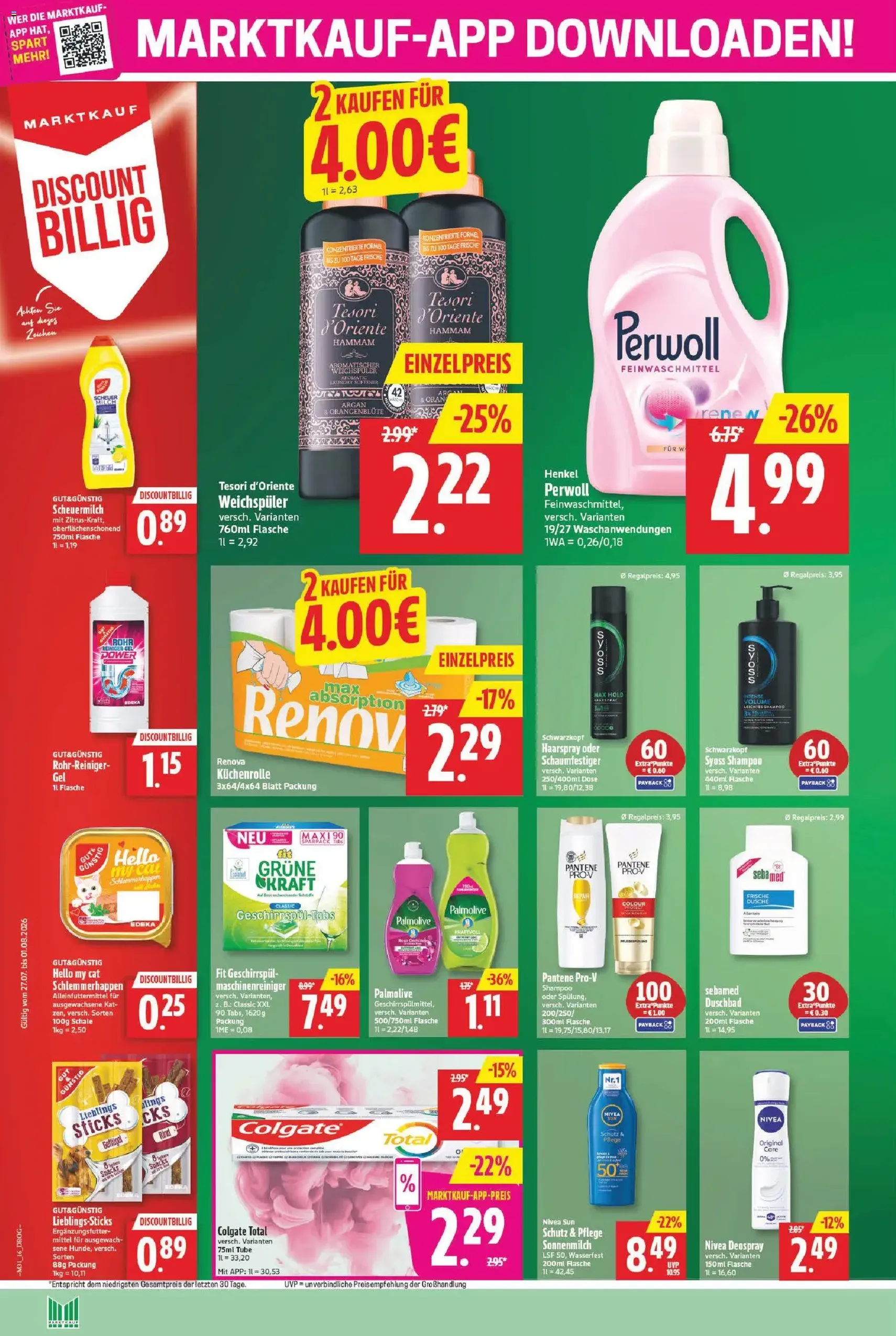 Marktkauf Prospekt - Gültiger Prospekt ab 27.07.2026, Seite 16 von insgesamt 37