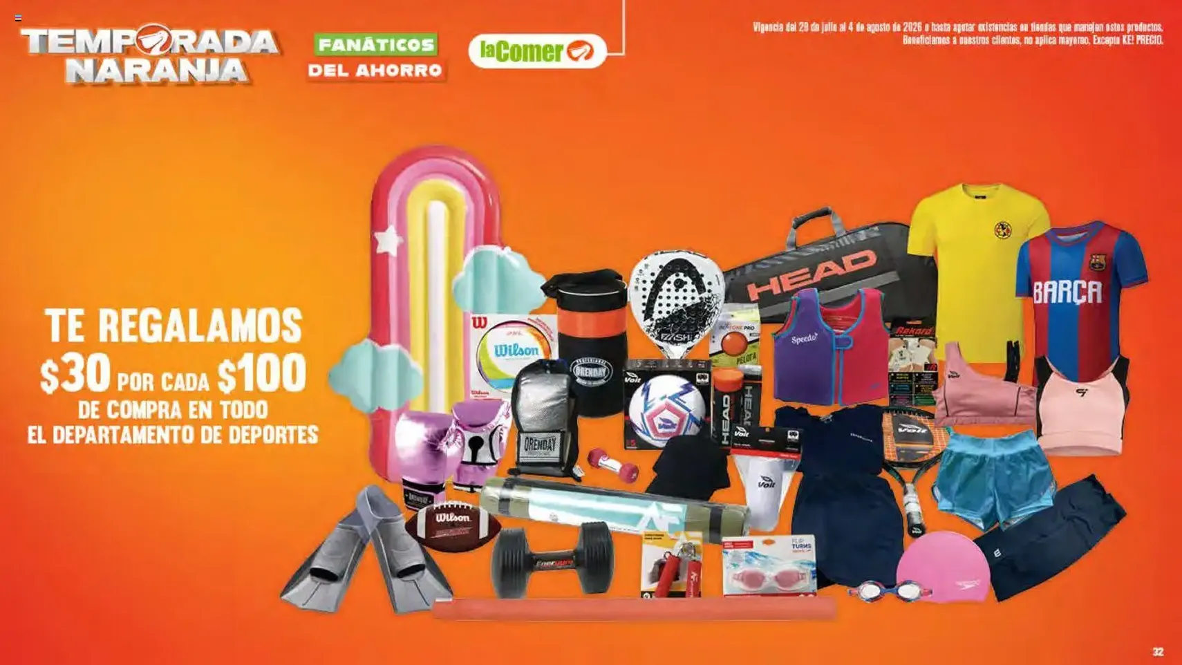 La Comer folleto - folleto válido desde 29/07/2026 página 32 de 40