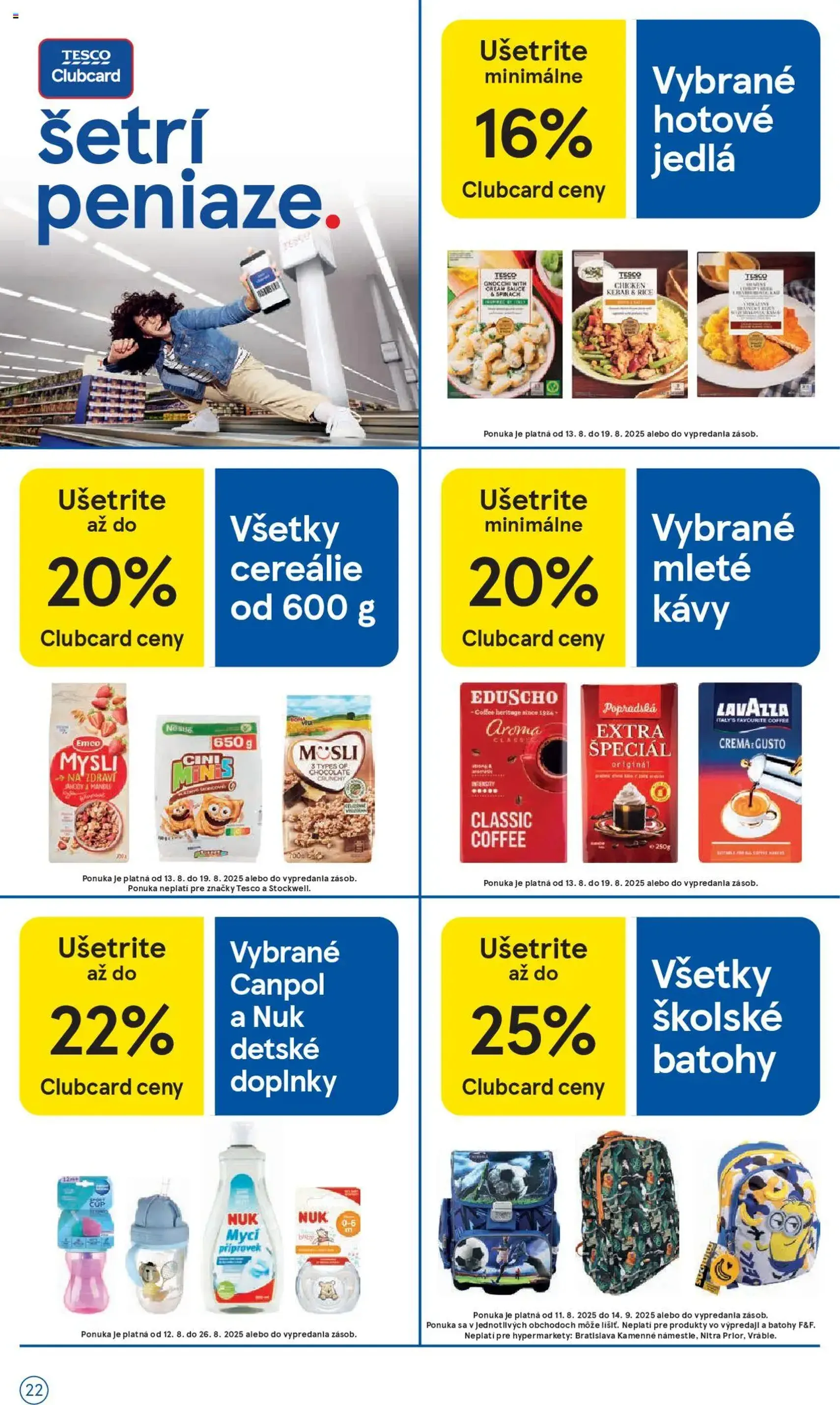 Tesco Hypermarket - leták - platný leták od 13.08.2025 strana 22 z 43