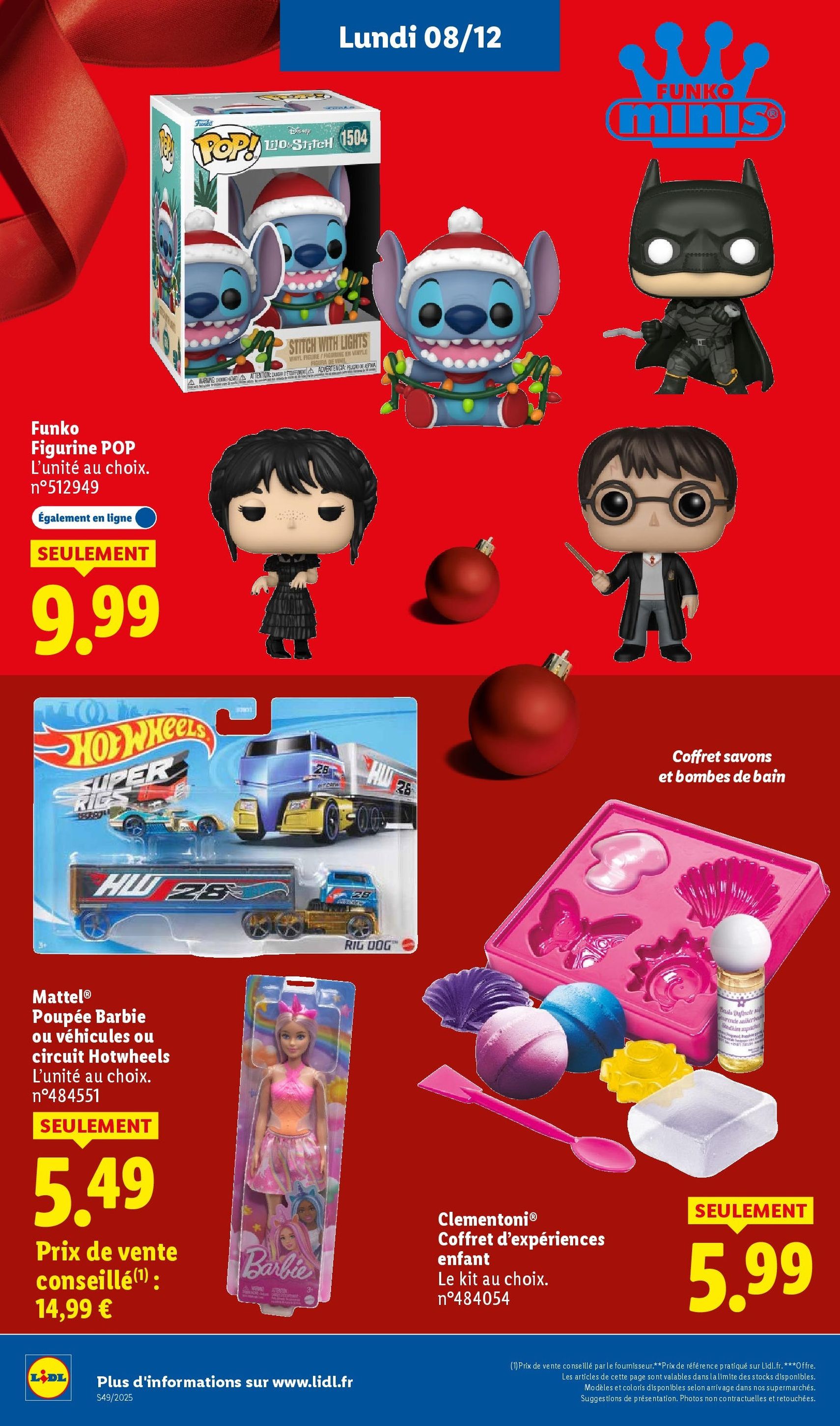 LIDL catalogue semaine 49 - brochure valable à partir du 04/12/2025, page 74 sur 96