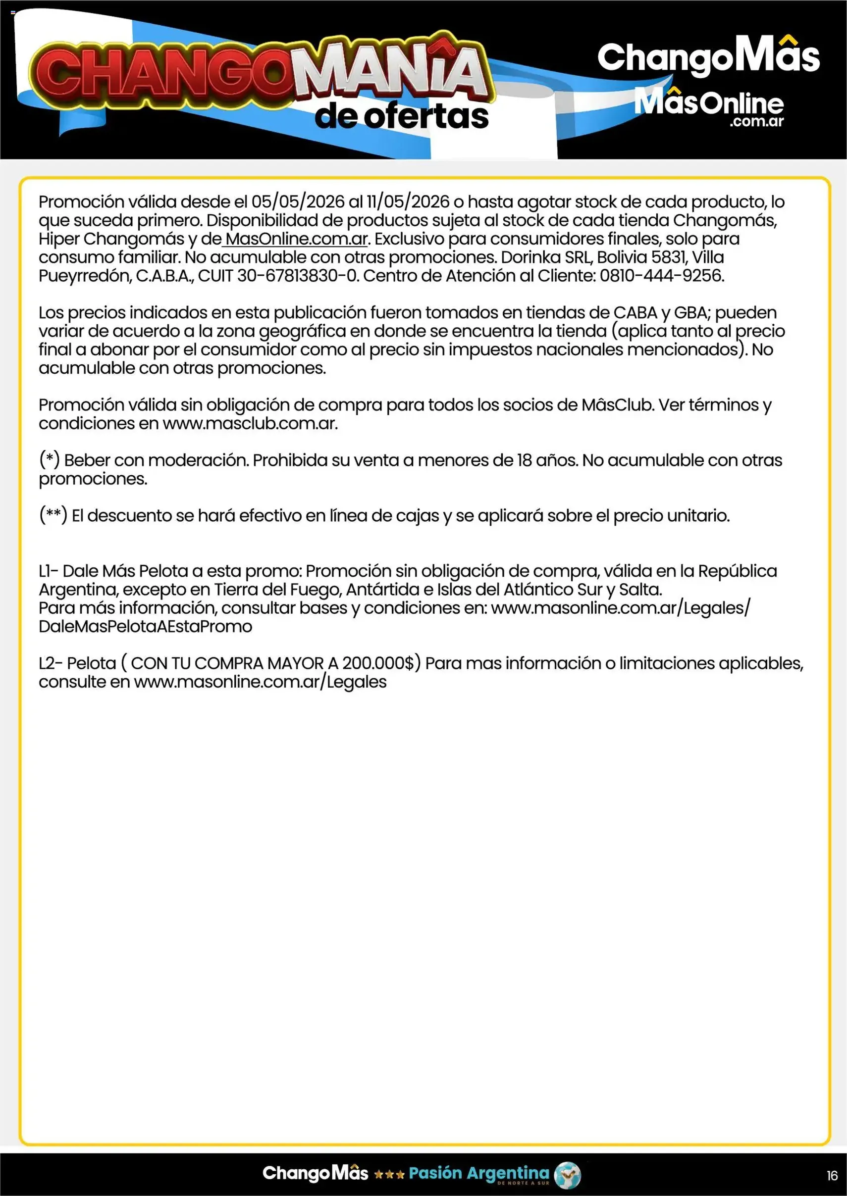 Punto Mayorista catálogo - folleto válido desde 05/05/2026 página 9 de 9