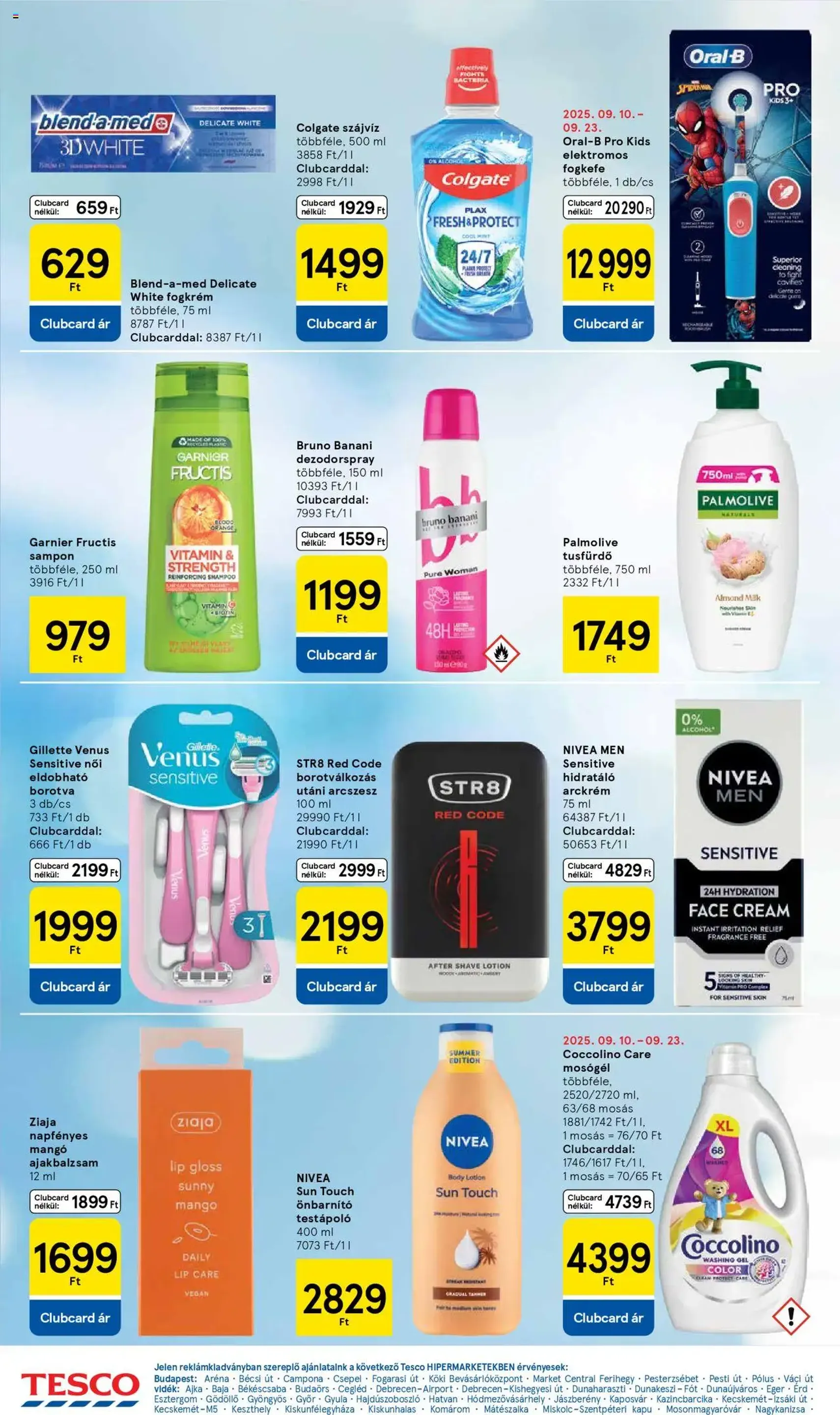 Tesco Hipermarket - Akciós újság - 2025.09.18. érvényes szórólap 28 oldal 32 oldalból