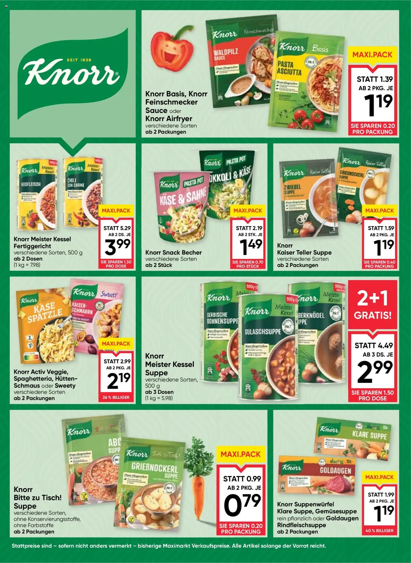 Maximarkt Flugblatt - Gültiger Prospekt ab 15.10.2026, Seite 6 von insgesamt 24
