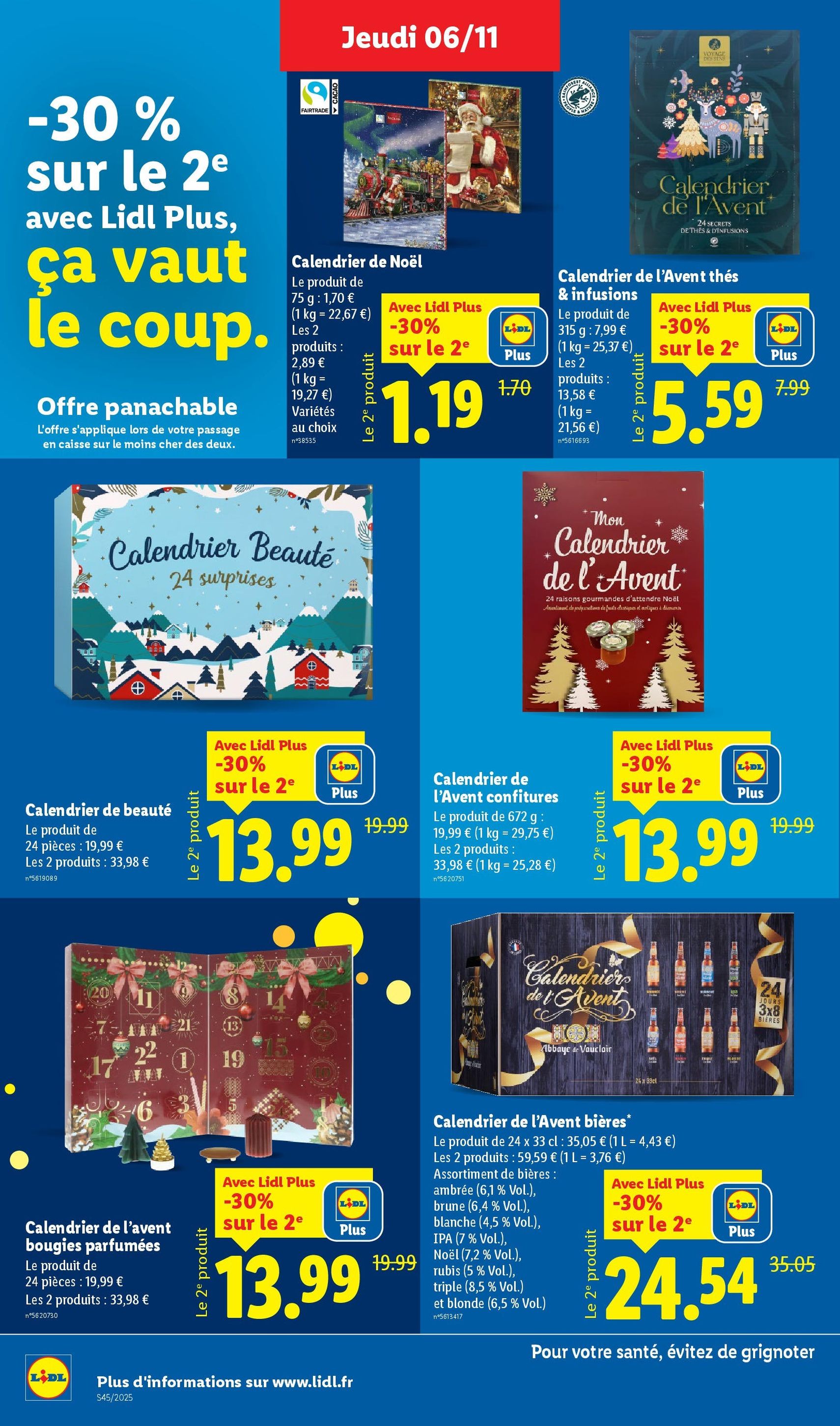 LIDL catalogue semaine 45 - brochure valable à partir du 06/11/2025, page 32 sur 95