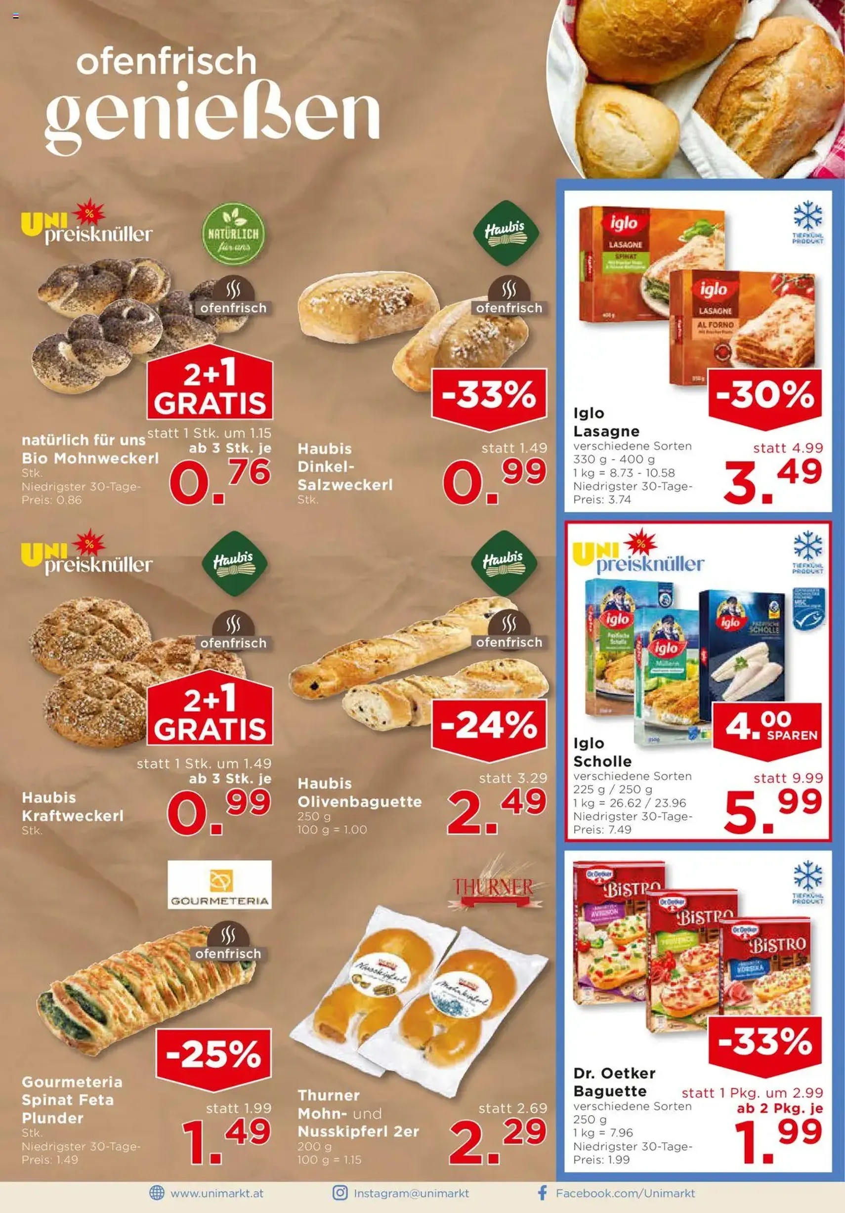 Unimarkt - Broschüre - Gültiger Prospekt ab 23.07.2025, Seite 6 von insgesamt 12