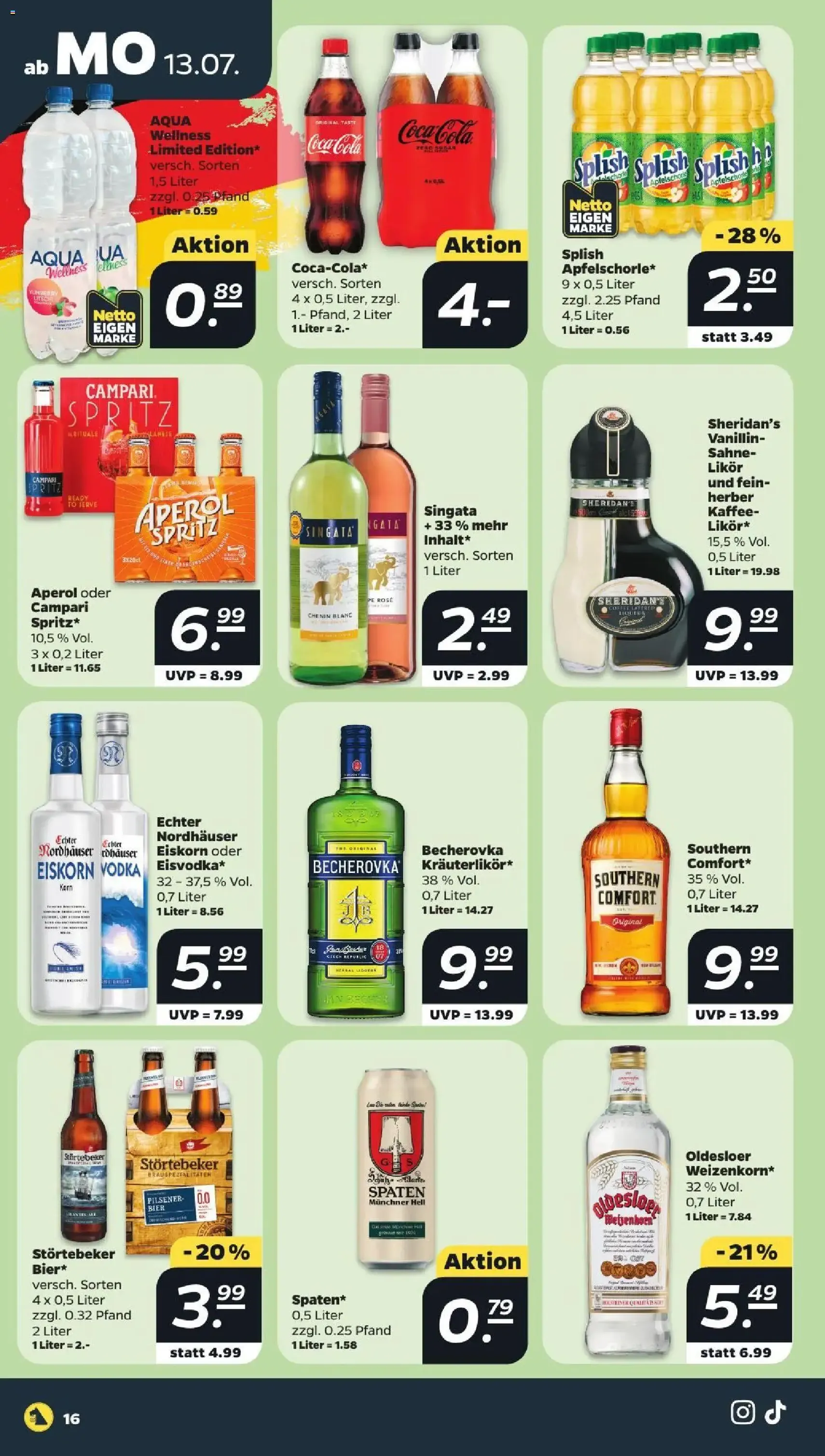 Netto Prospekt - Gültiger Prospekt ab 13.07.2026, Seite 16 von insgesamt 36