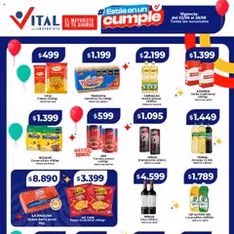 Vista previa del folleto Vital ofertas válido desde 22/09/2025