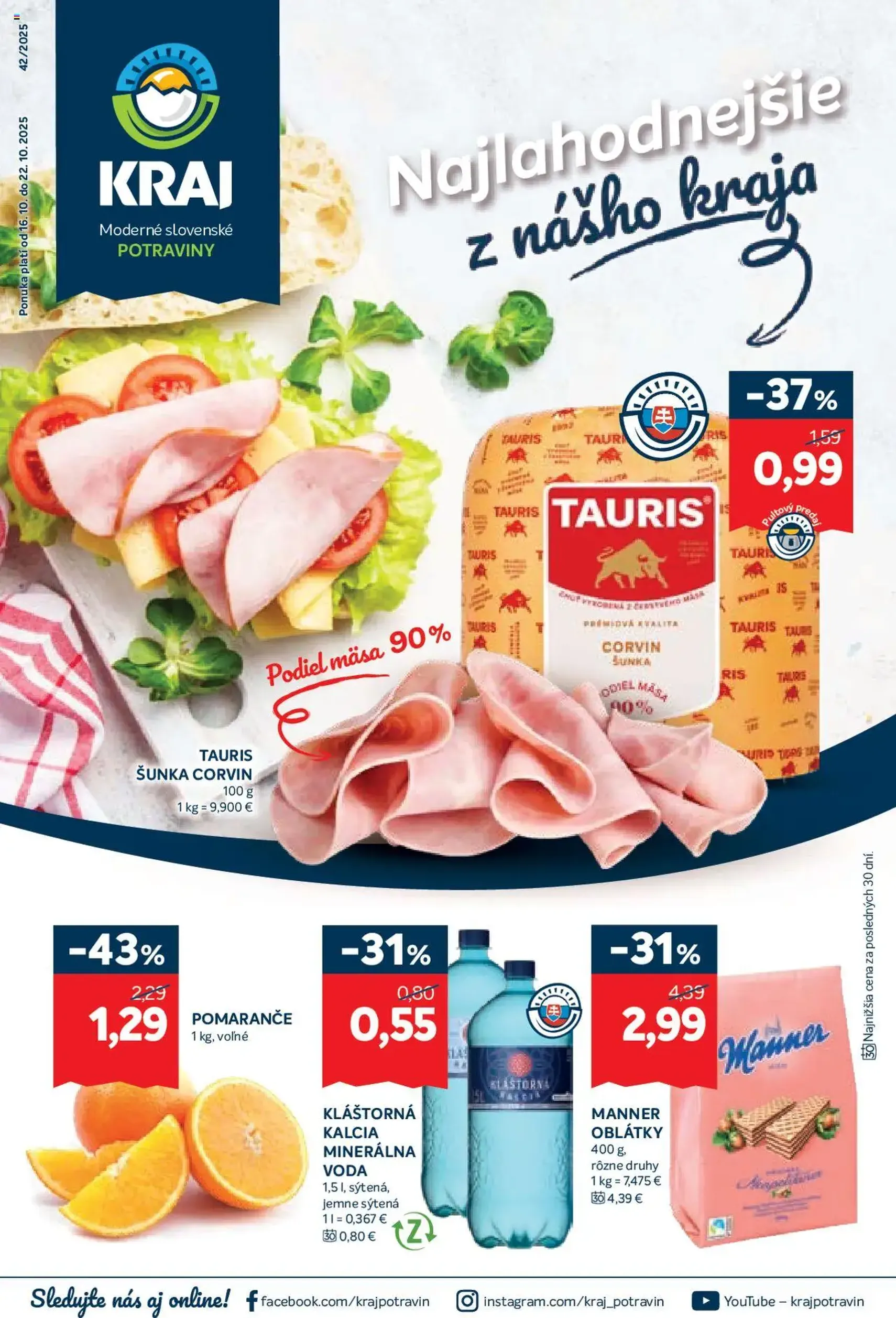 Kraj leták - platný leták od 16.10.2025 strana 1 z 13 Kraj leták - platný leták od 16.10.2025 strana 1 z 13
