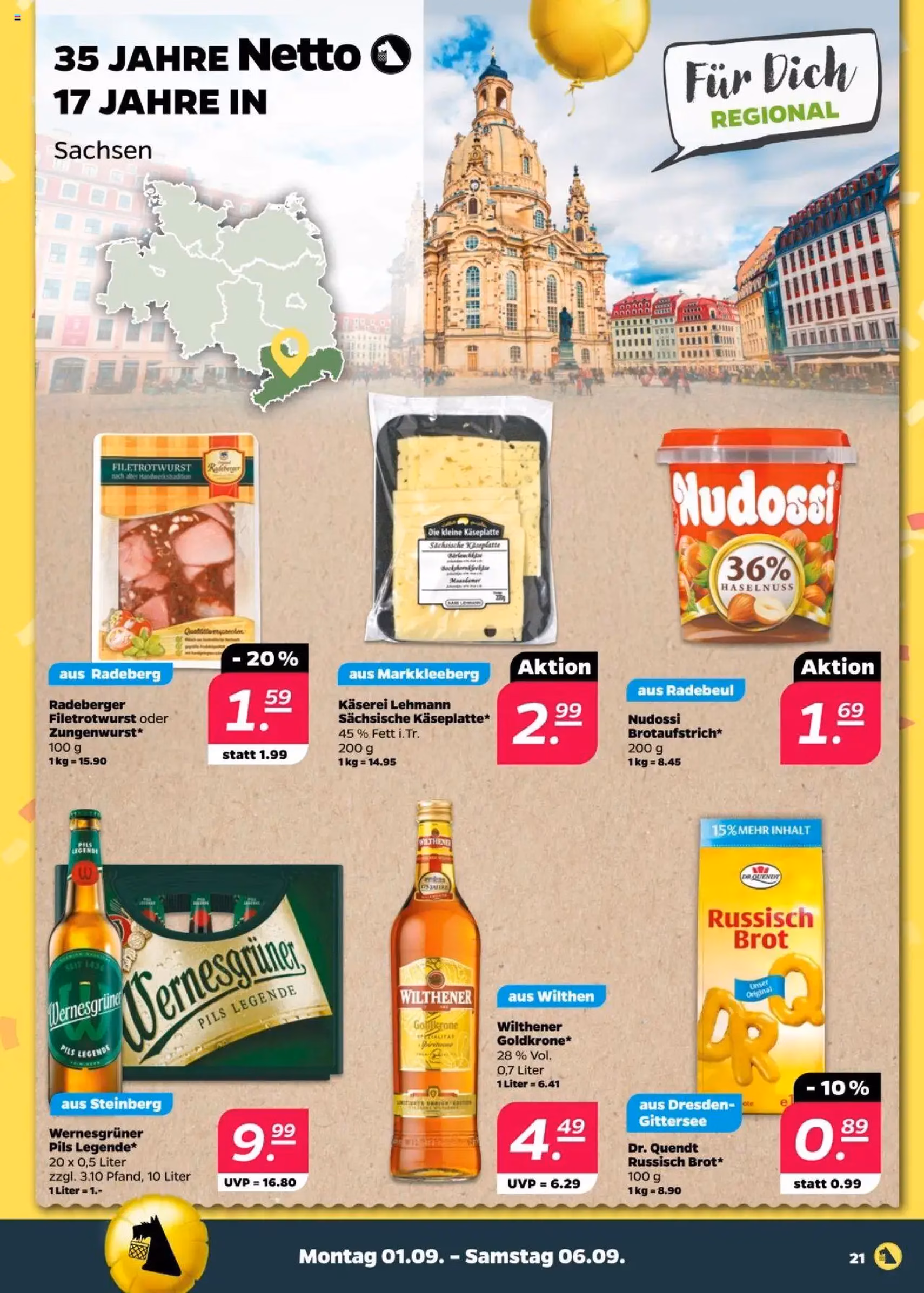 Netto Prospekt - Gültiger Prospekt ab 01.09.2025, Seite 21 von insgesamt 50 Netto Prospekt - Gültiger Prospekt ab 01.09.2025, Seite 21 von insgesamt 50