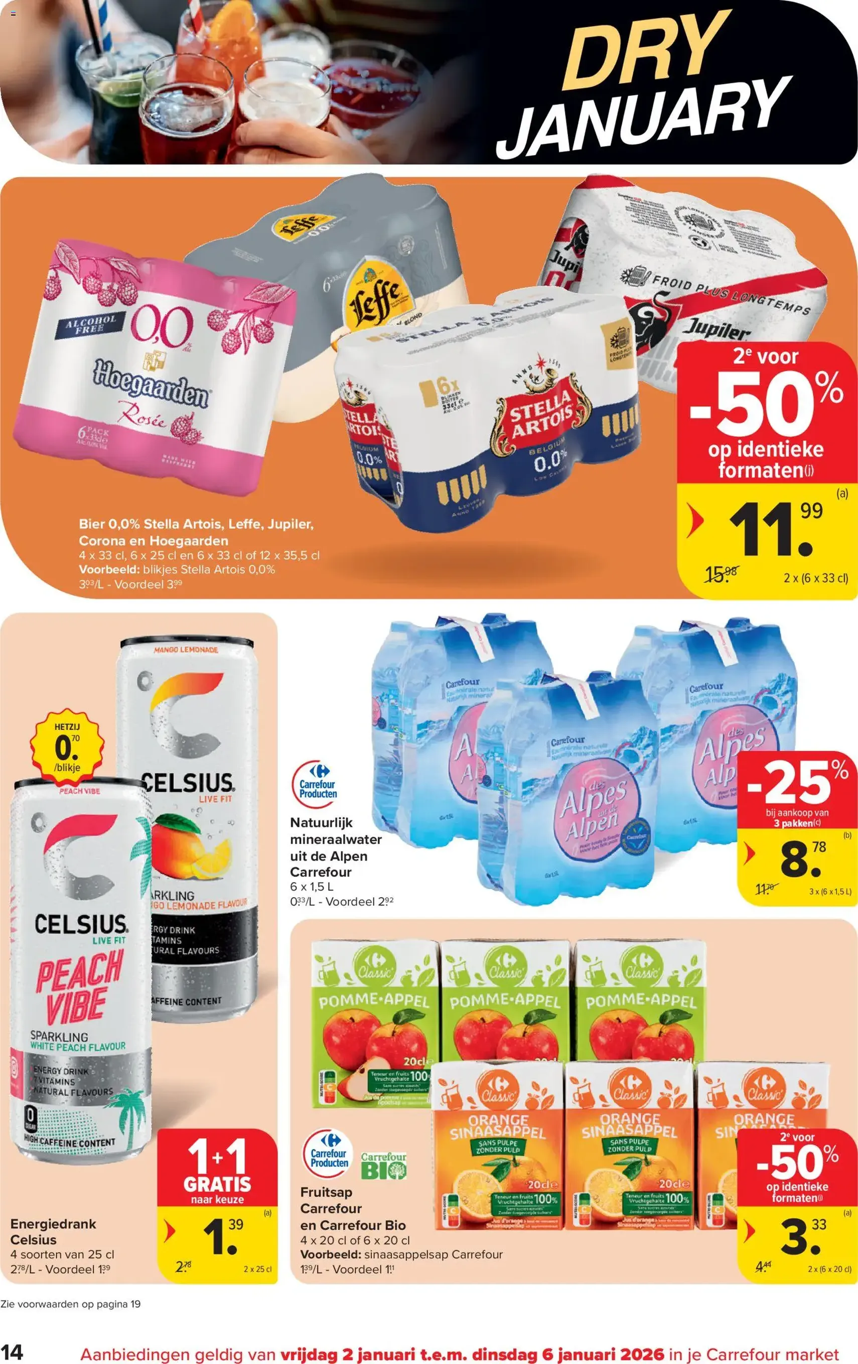 Carrefour market folder week 1 - geldige folder vanaf 02/01/2026 pagina 14 van 20