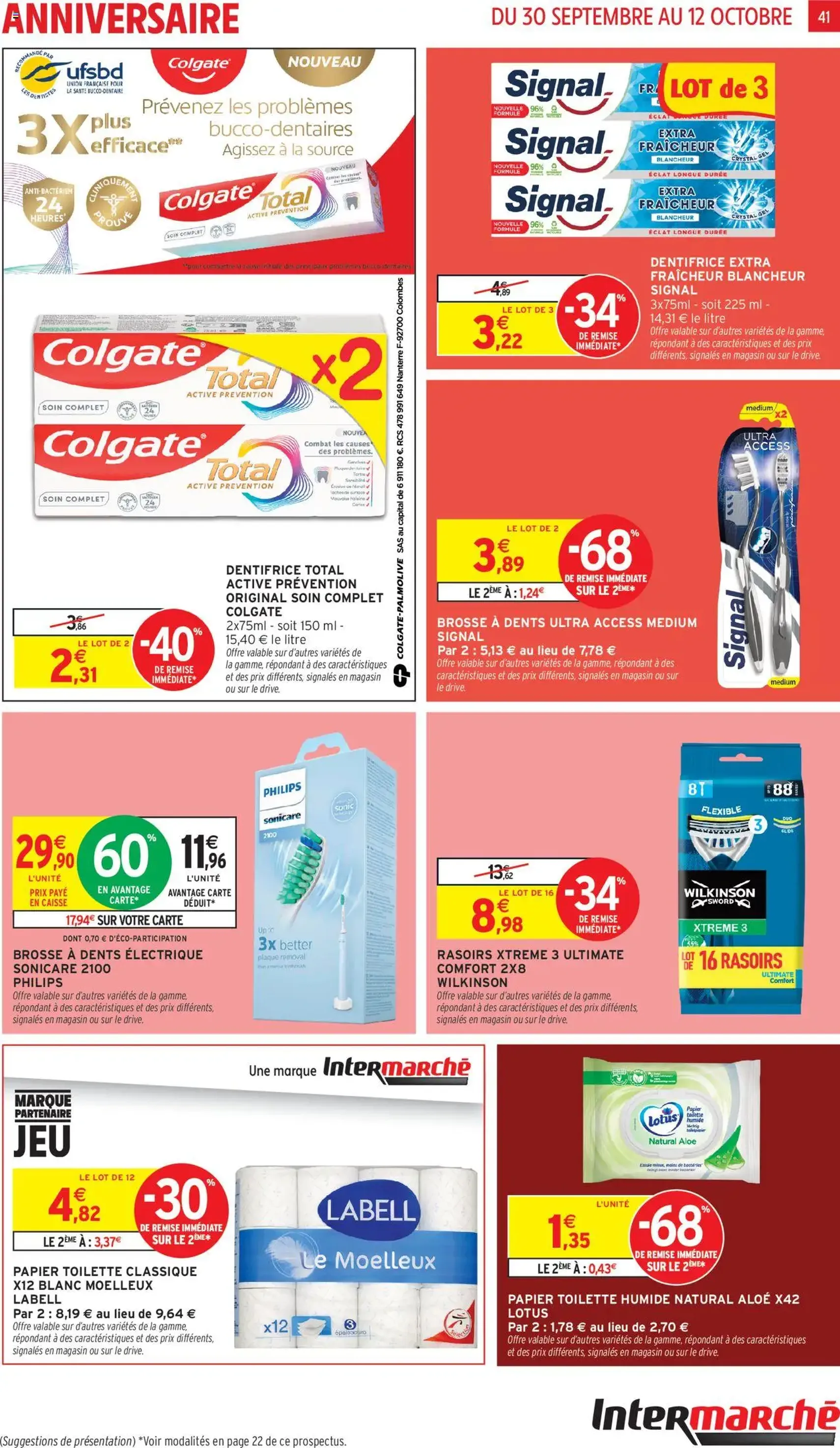 Intermarché - C'est encore notre très gros anniversaire - brochure valable à partir du 30/09/2025, page 41 sur 52