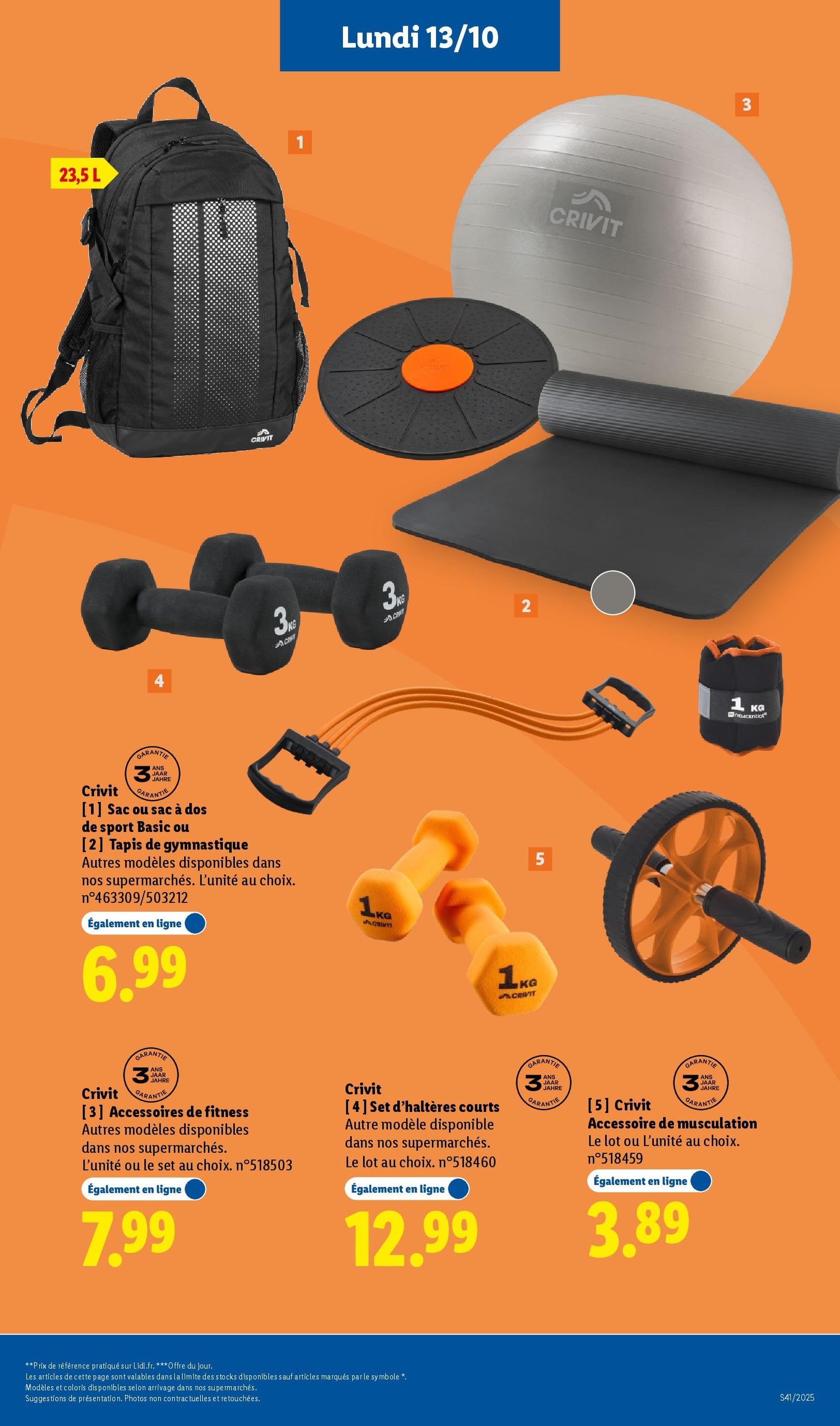 LIDL catalogue semaine 41 - brochure valable à partir du 09/10/2025, page 59 sur 73