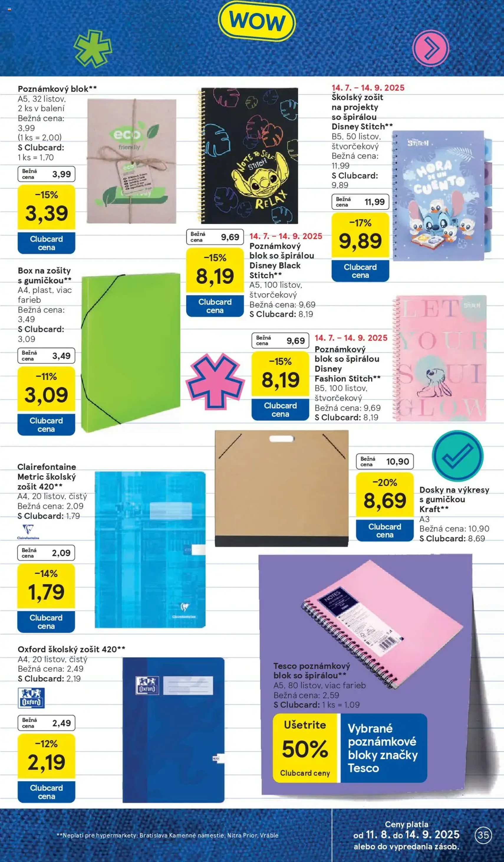 Tesco Hypermarket - leták - platný leták od 20.08.2025 strana 35 z 38