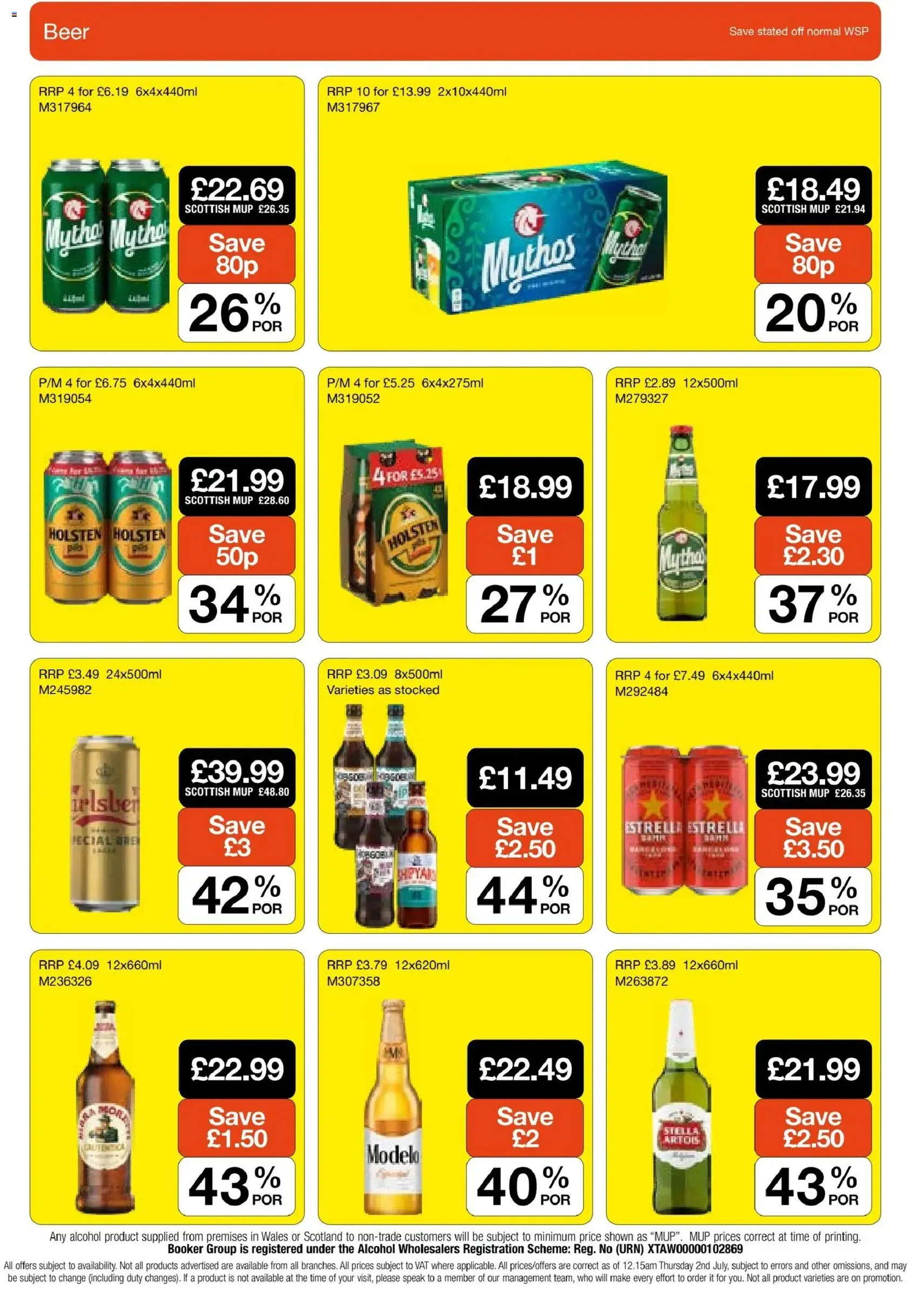 Booker Wholesale - Offers - valid flyer from 22/07/2026, page 22 of 24