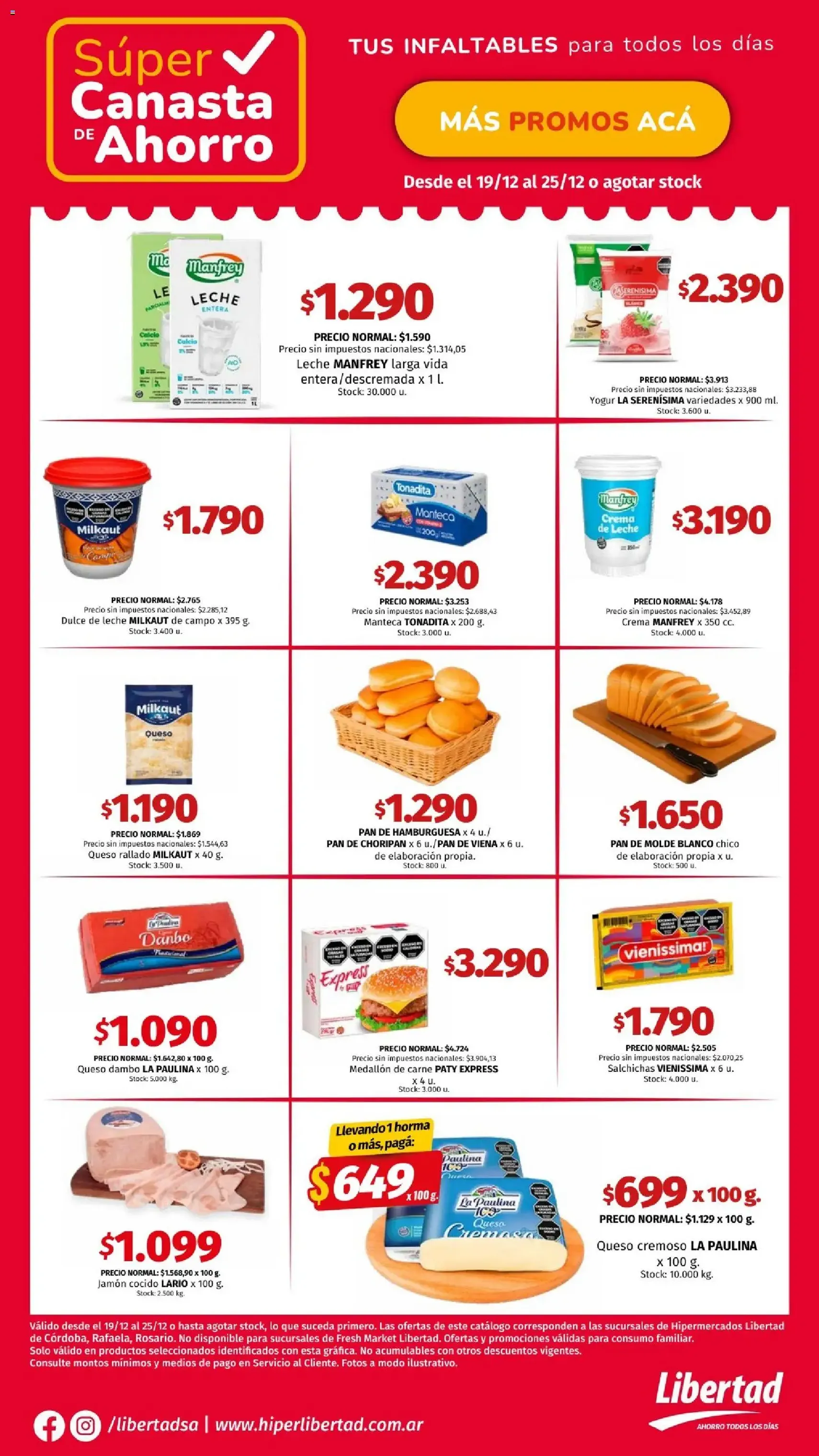Hipermercado Libertad - CANASTA SEM 51 CENTRO - folleto válido desde 19/12/2025 página 4 de 6