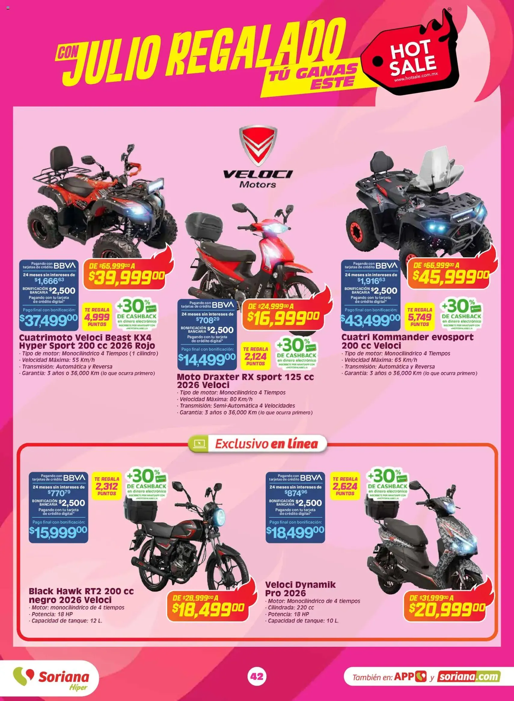Soriana Hot Sale - folleto válido desde 25/05/2026 página 43 de 47