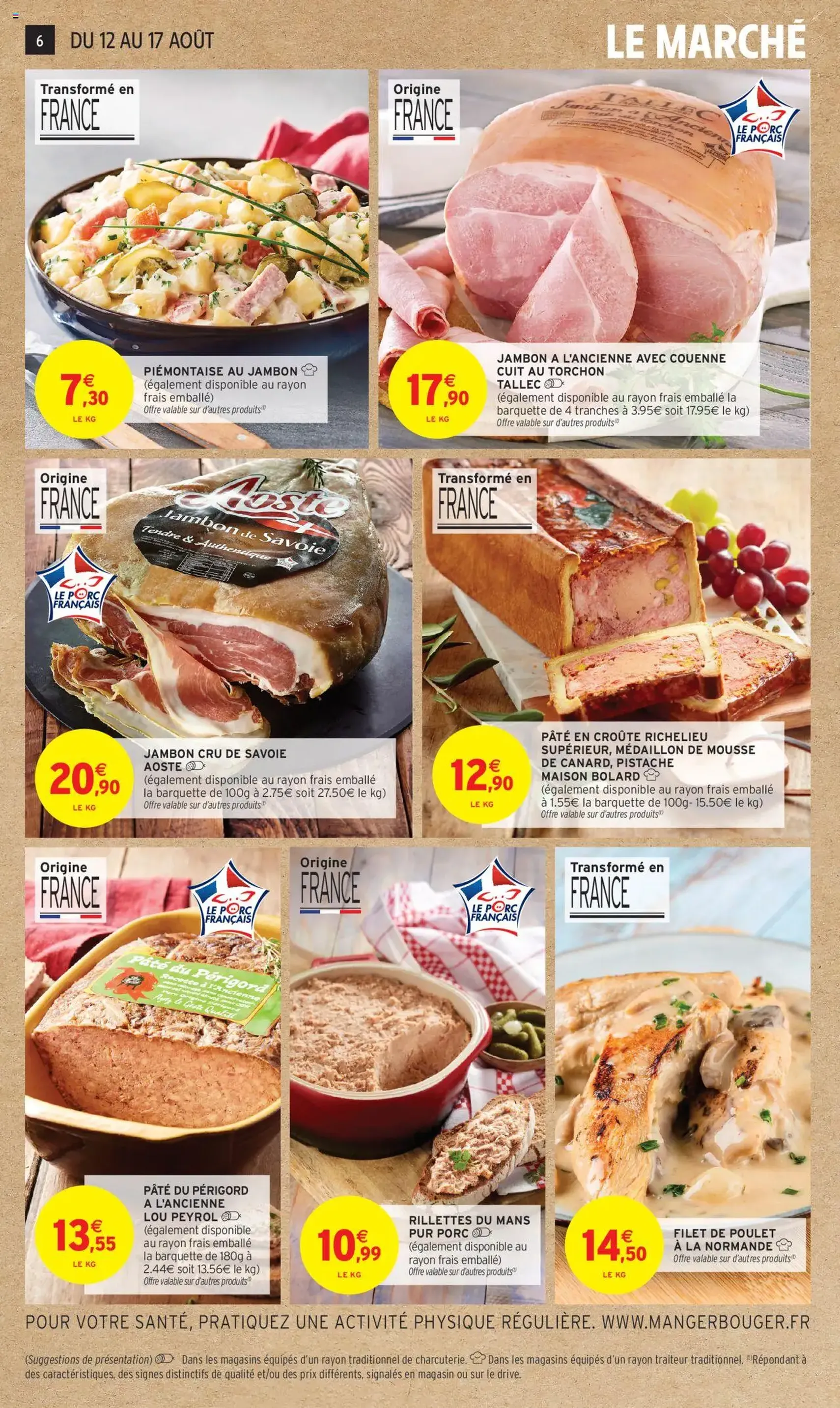 Intermarché catalogue semaine 32 - brochure valable à partir du 12/08/2025, page 6 sur 40