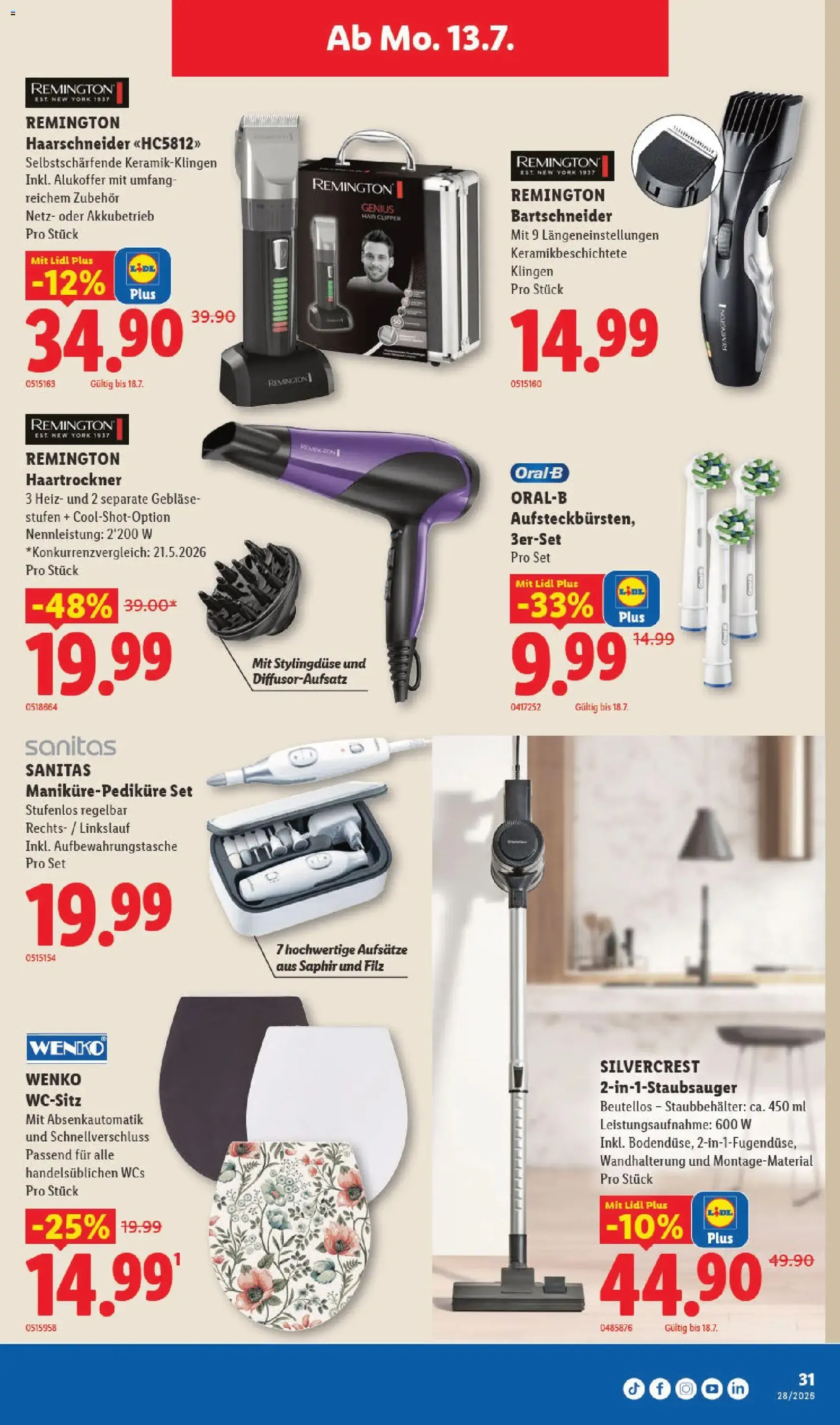 Lidl aktionen - Gültiger Prospekt ab 09.07.2026, Seite 35 von insgesamt 36