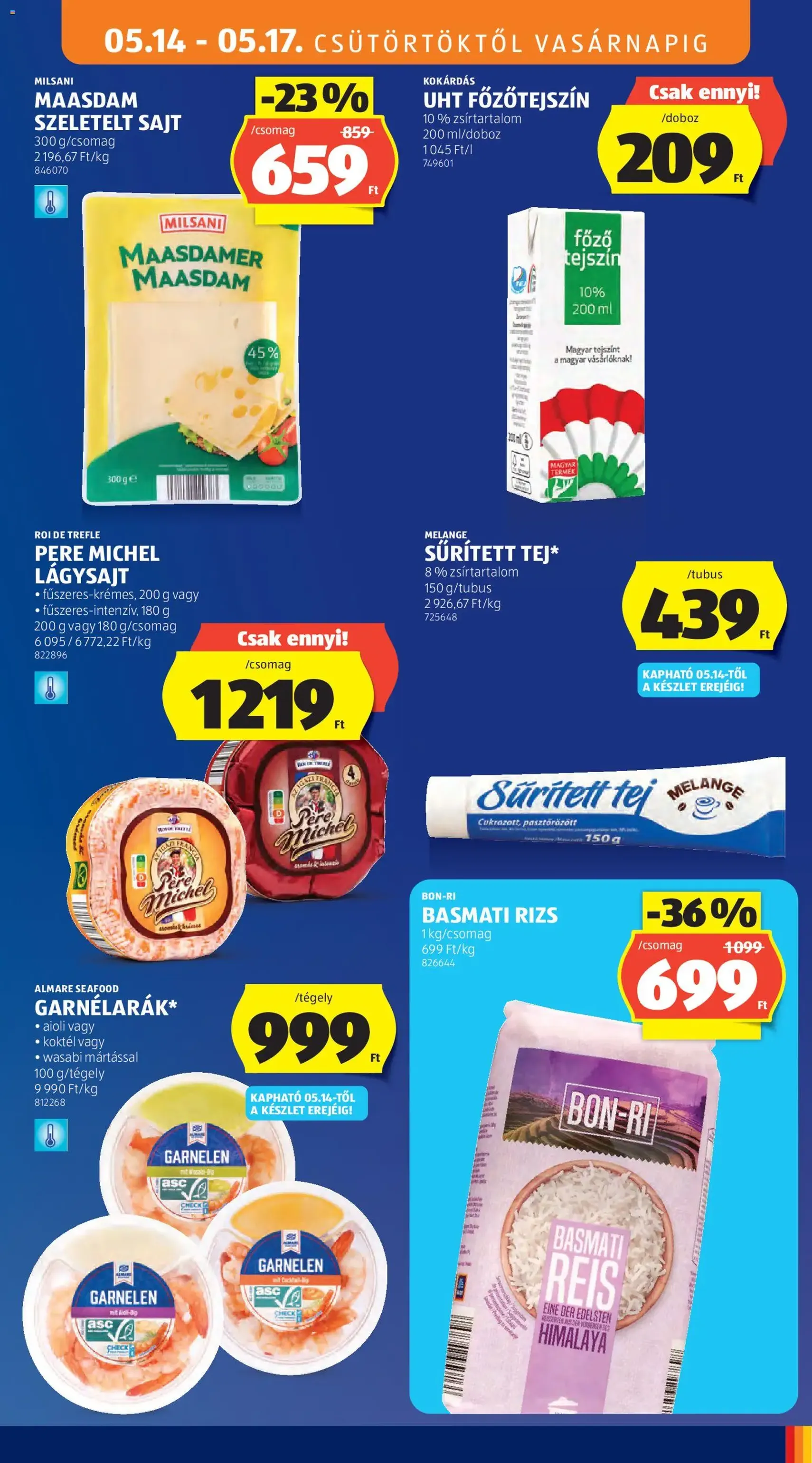 Aldi akciós újság - 2026.05.14. érvényes szórólap 13 oldal 36 oldalból