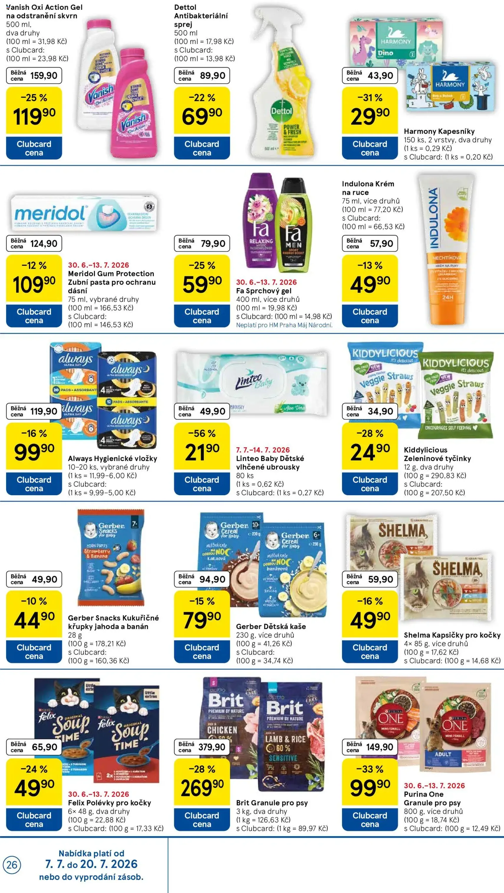 Tesco leták - Hypermarket - platný leták od 08.07.2026 strana 26 z 36